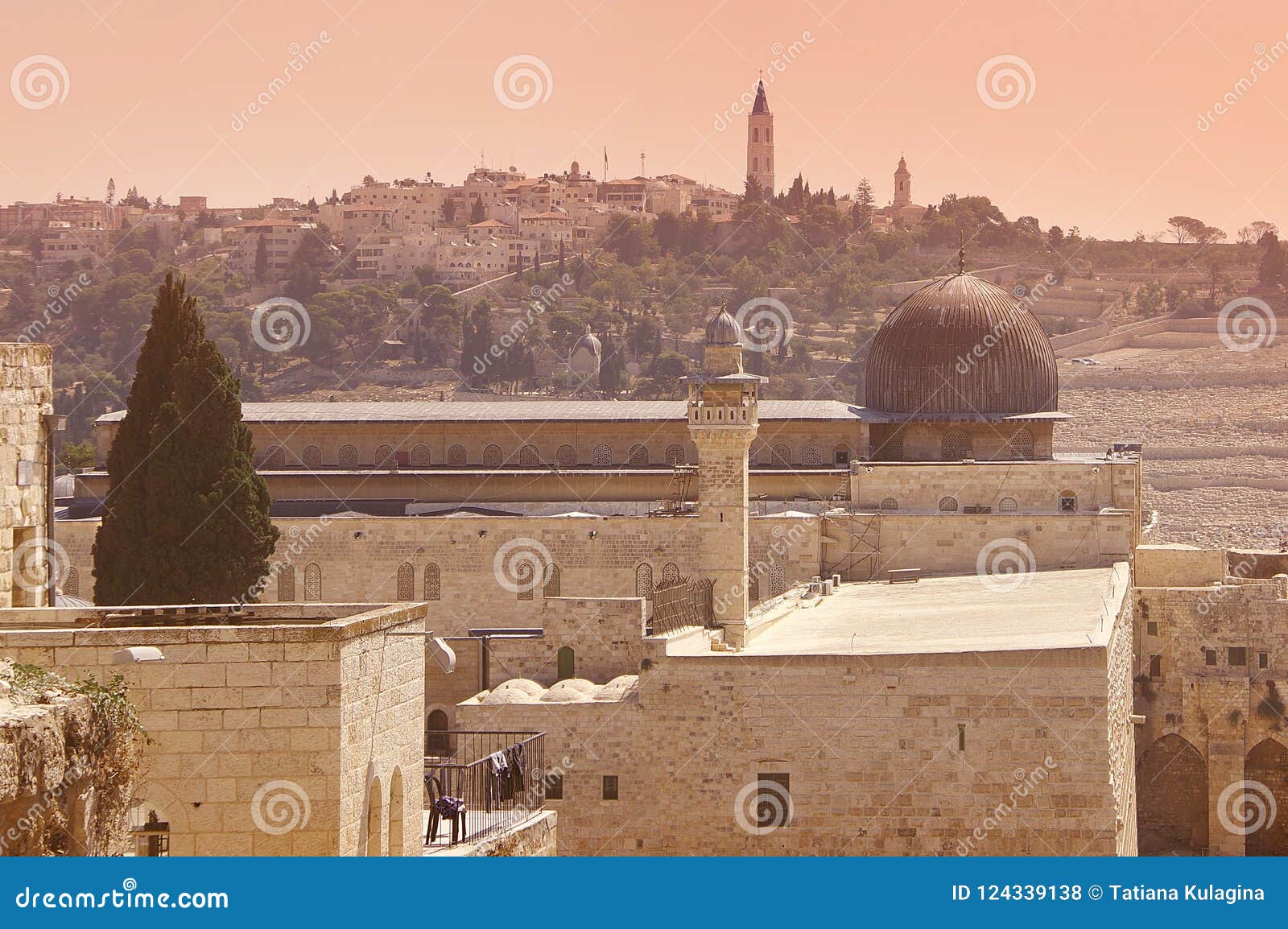 Jerusalem stock photo. Image of arabian, archaeological 124339138