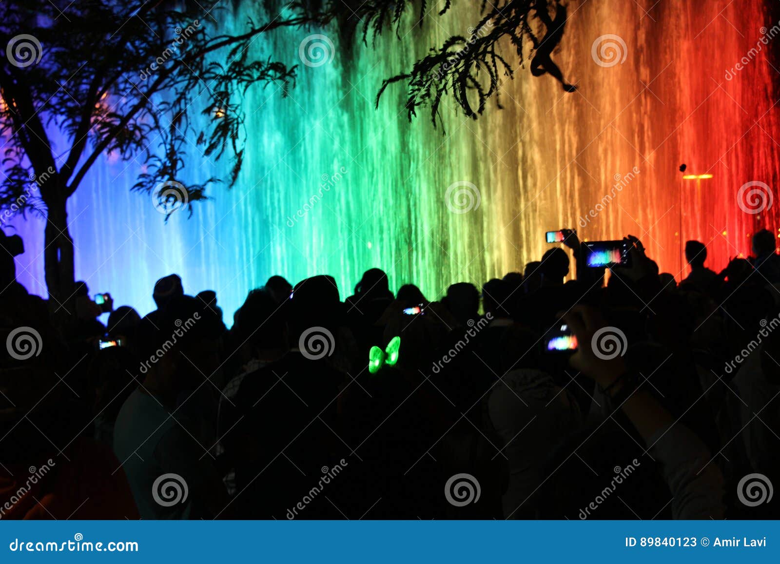 Jerusalem Light festival in the old city