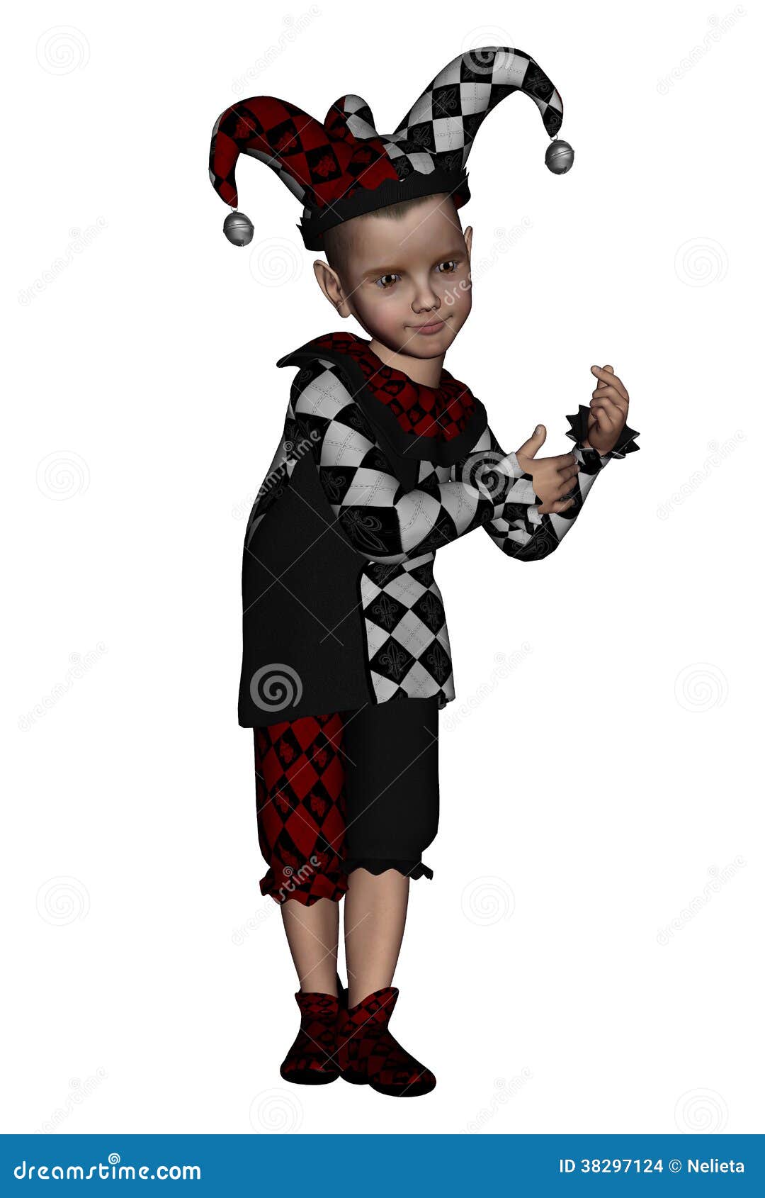 jester black and white