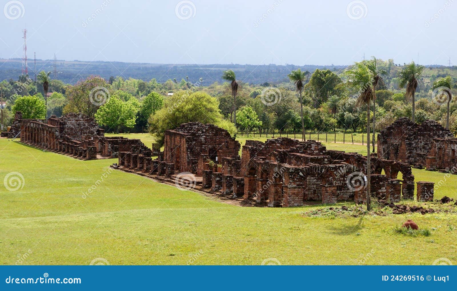 jesuit mission ruins in trinidad paraguay