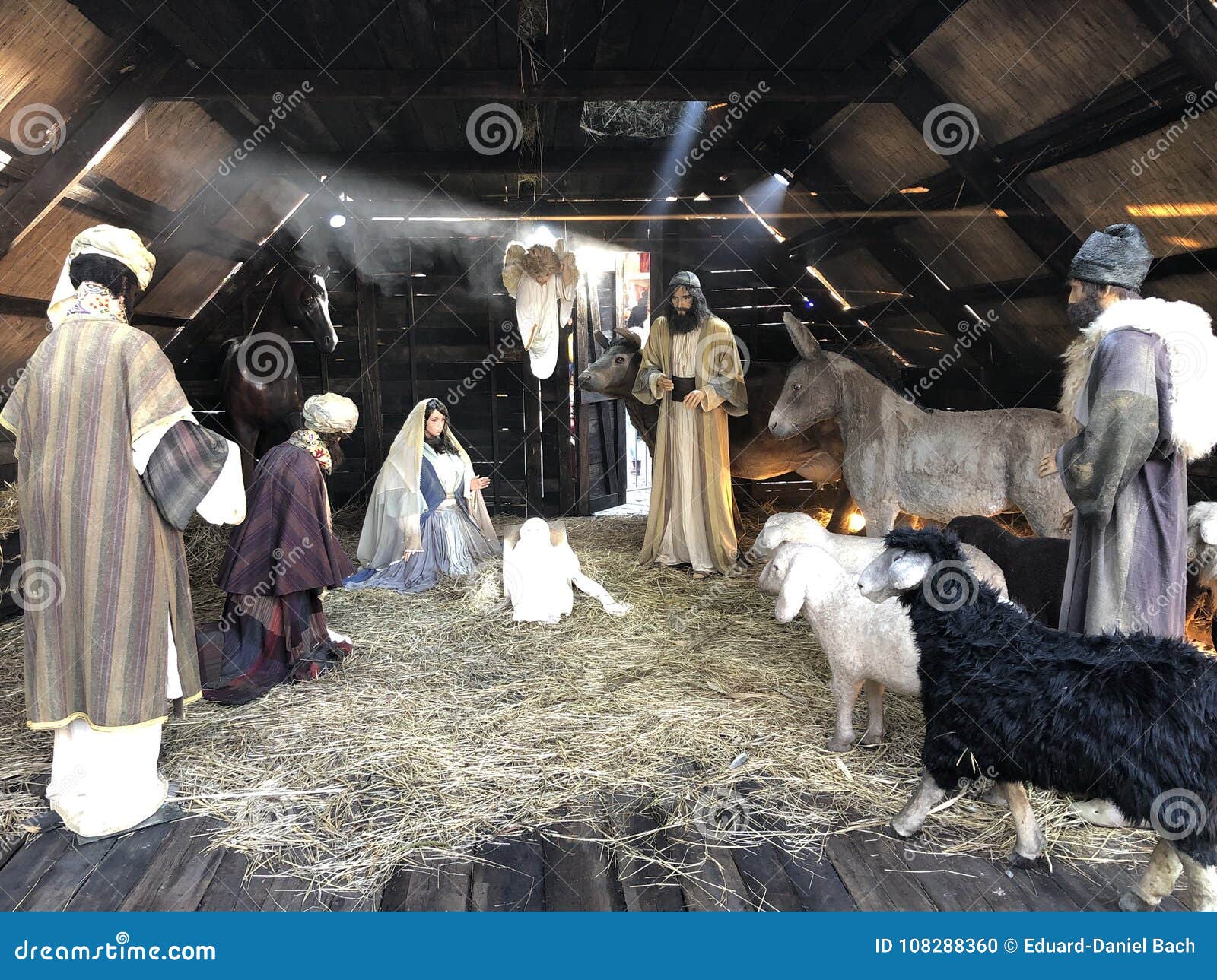 Jesus birth stock photo. Image of jesus, christmas, manger 108288360