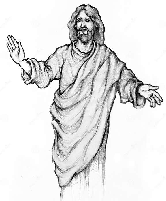 Jesus Christ stock illustration. Illustration of christian - 11702473