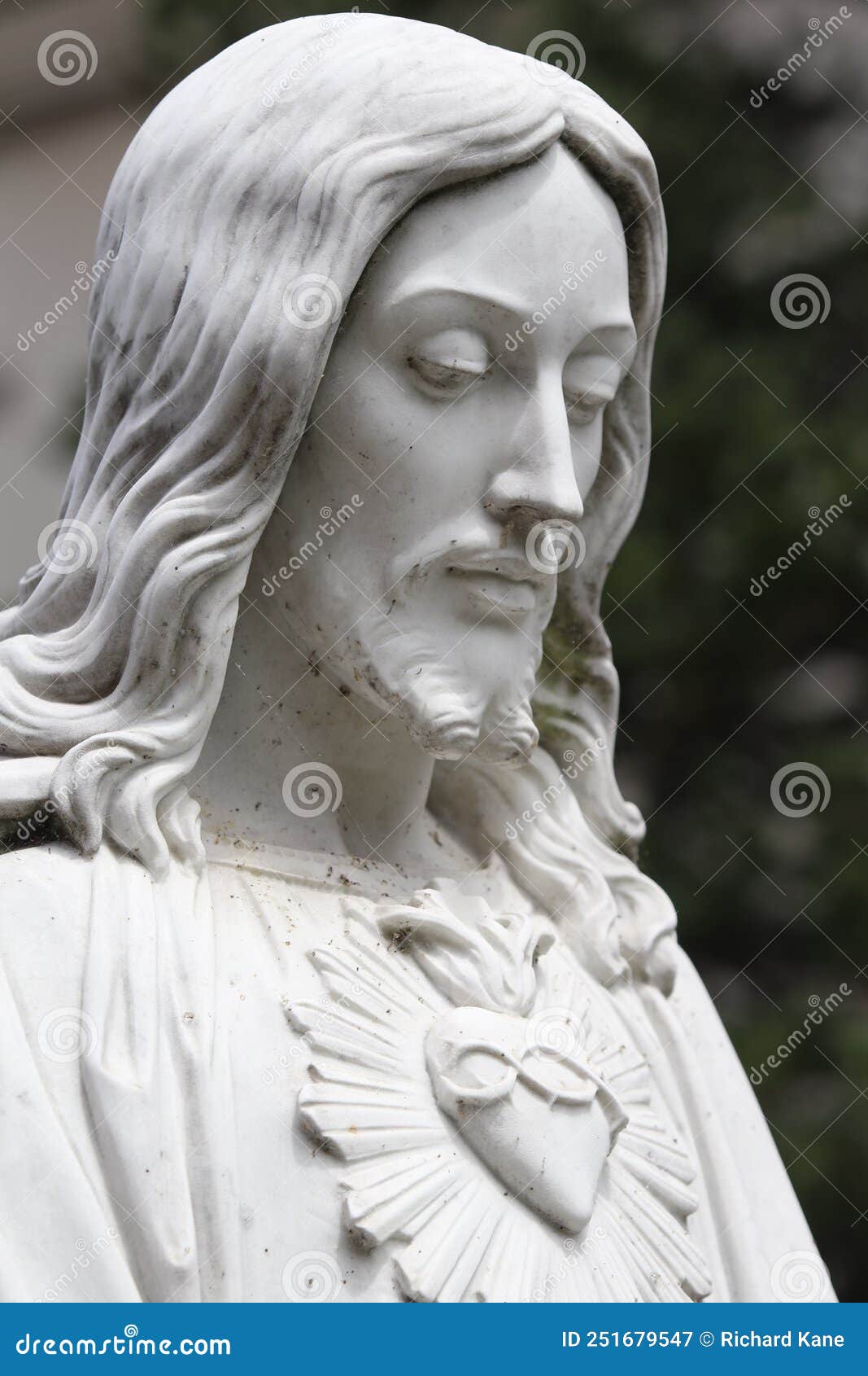 Jesus Christ, Close-up Color Stock Image - Image of peaceful, battered ...