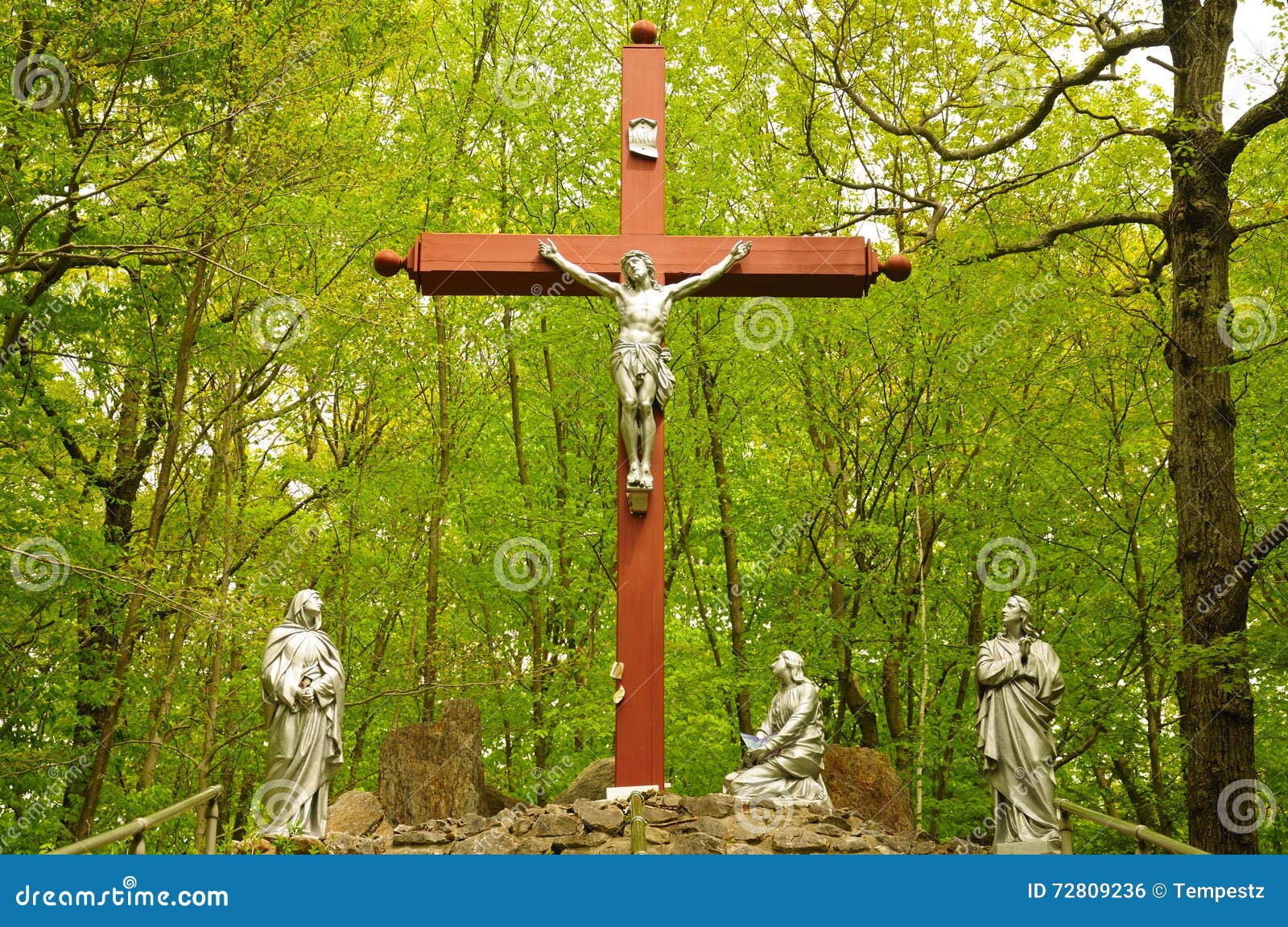 Jesus Christ Crucification Stockfoto Bild Von Kreuz