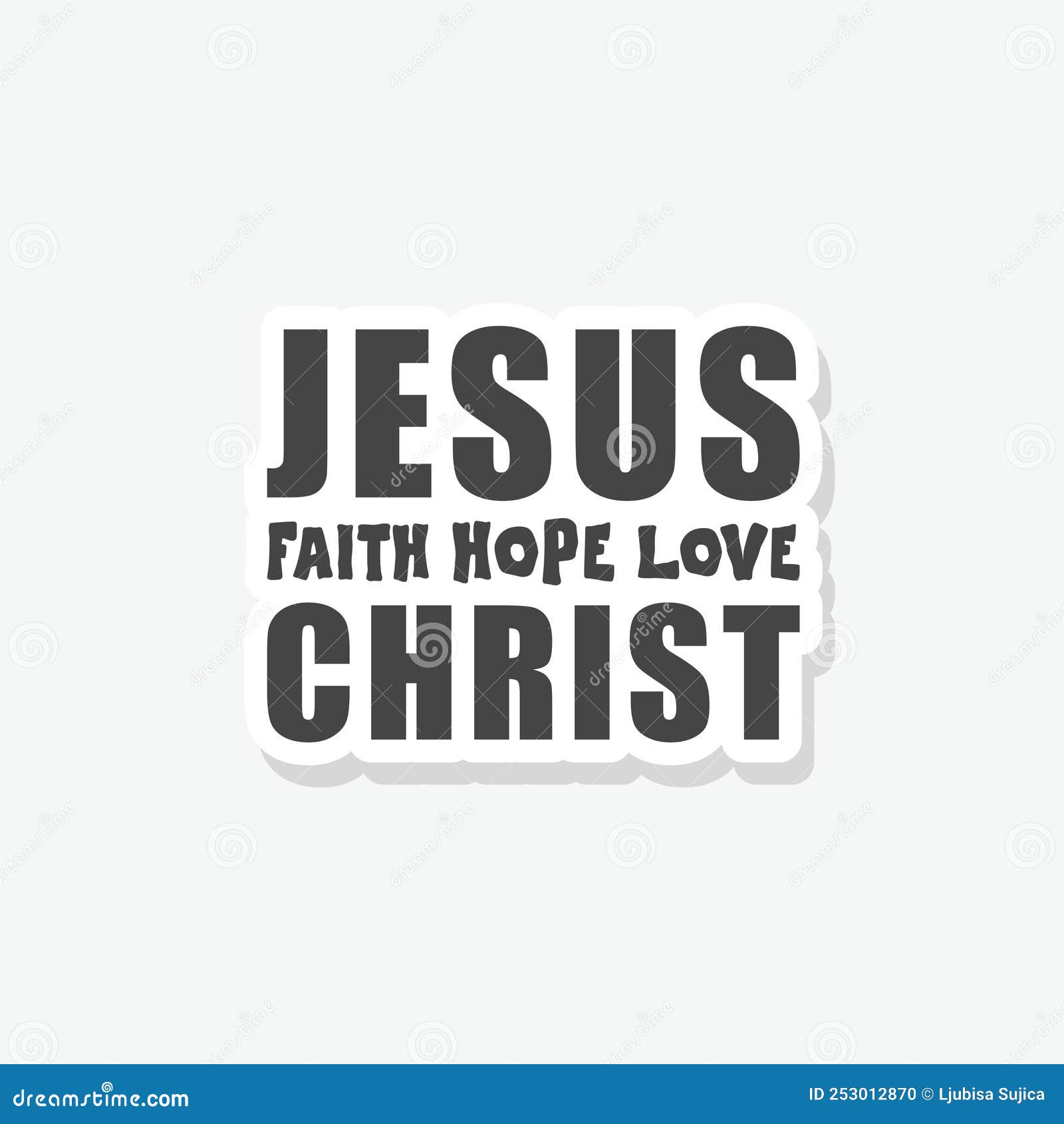 Jesus Hope Sticker