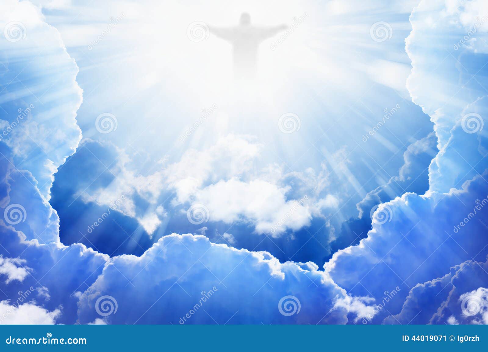 jesus in heaven wallpaper