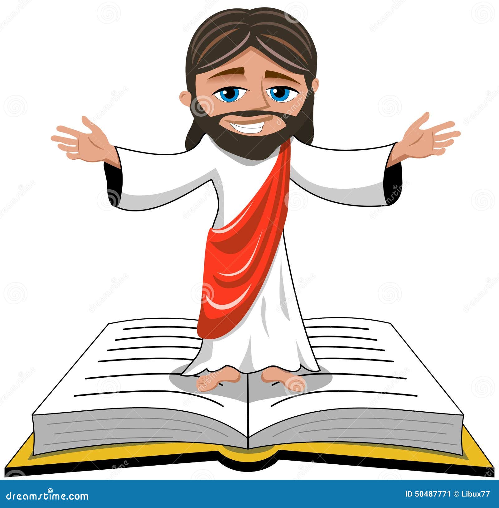 Jesus Christ Open Hands Bible Gospel Isolated Stock Vector - Illustration of christ, icon: 50487771 Jesus Christ Open Hands Bible Gospel Isolated Stock Vector - Illustration of christ, icon: 50487771