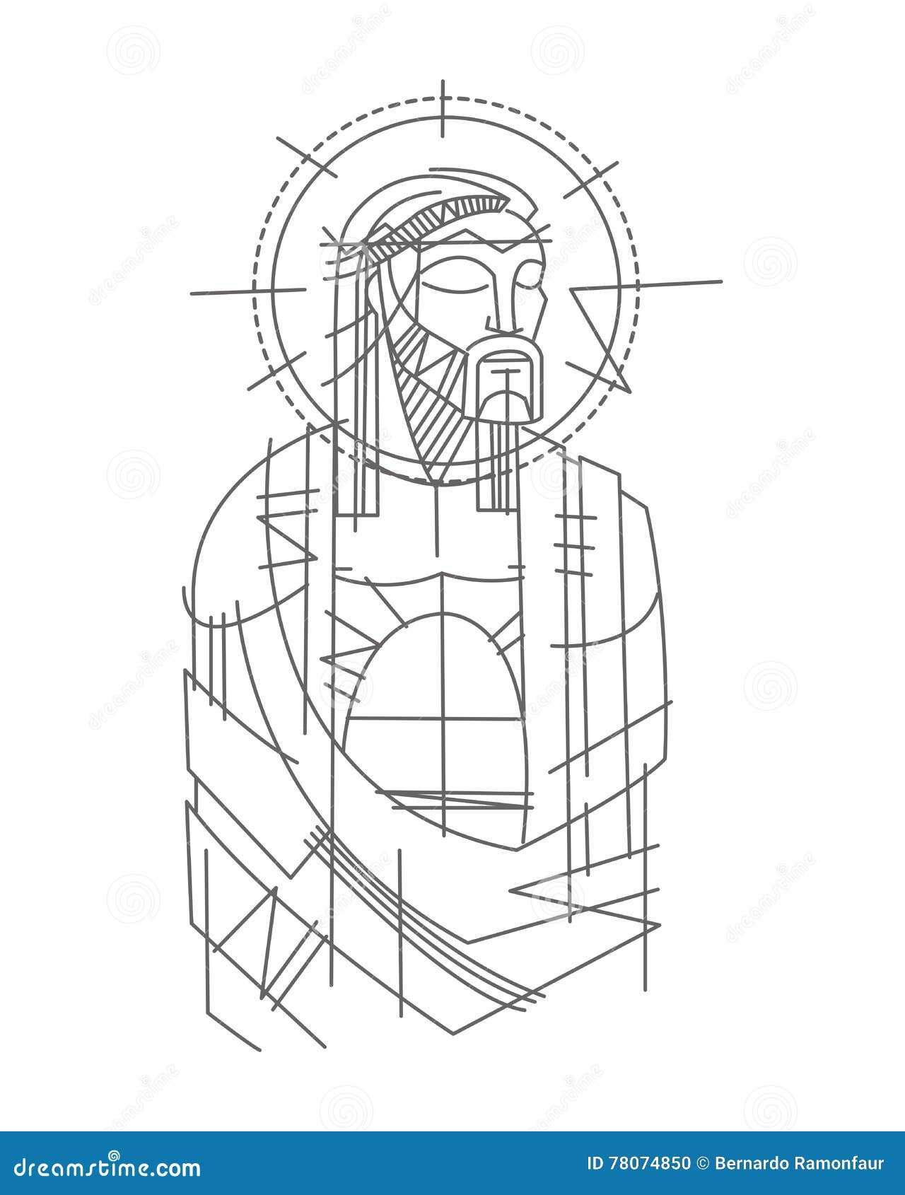 Jesus Christ pirisioner stock vector. Illustration of prisioner - 78074850