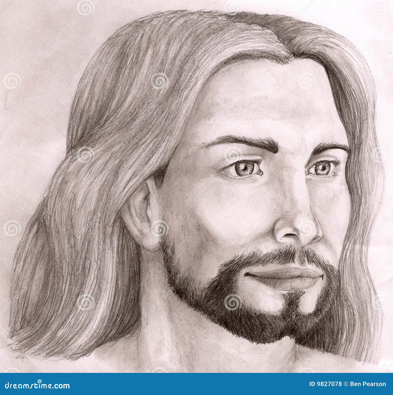 Old pencil drawing of Jesus Christ by StachRogalski on DeviantArt