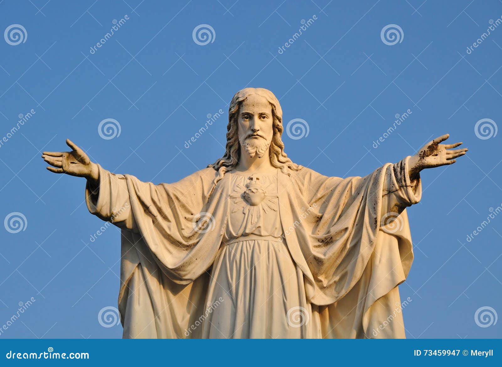 Jesus Christ stock image. Image of christ, blue, christian - 73459947