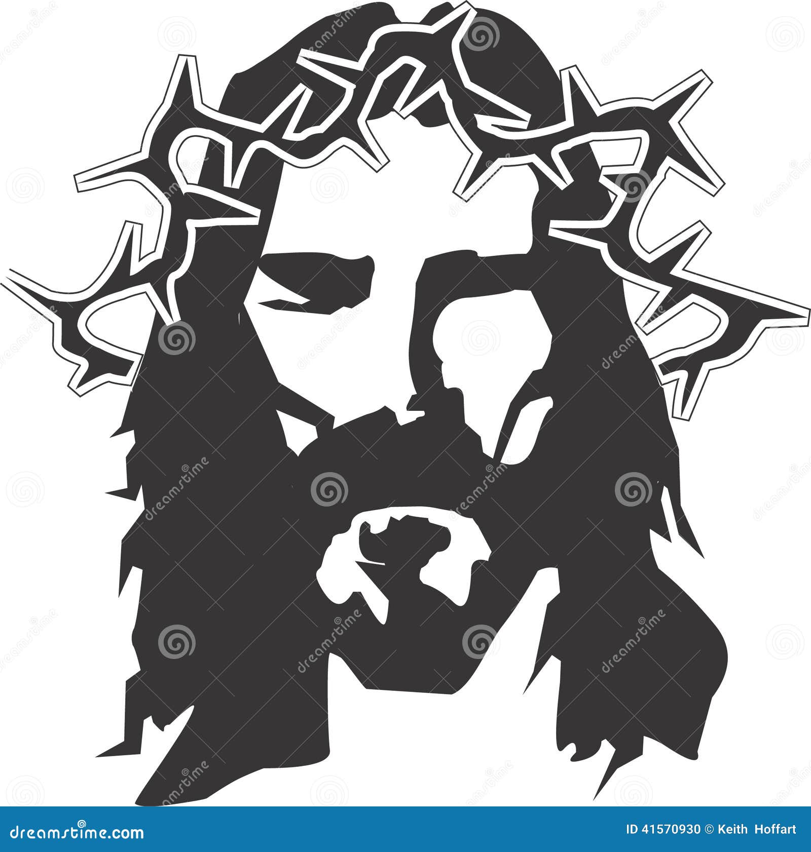 Jesus Christ Vector Design Clipart Stock Vector - Illustration of ...