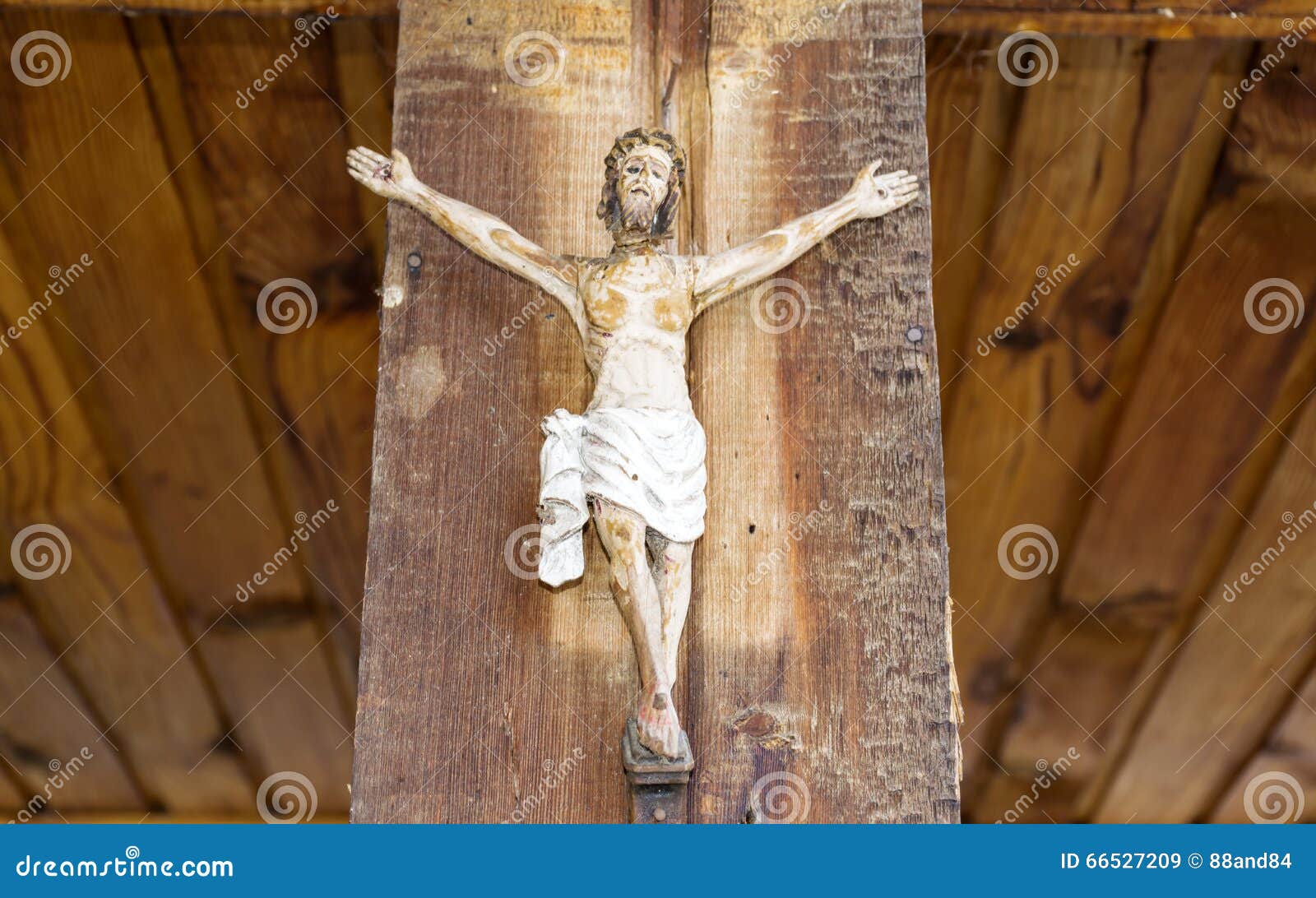 jesus crucified stock image image of image crucifix 66527209