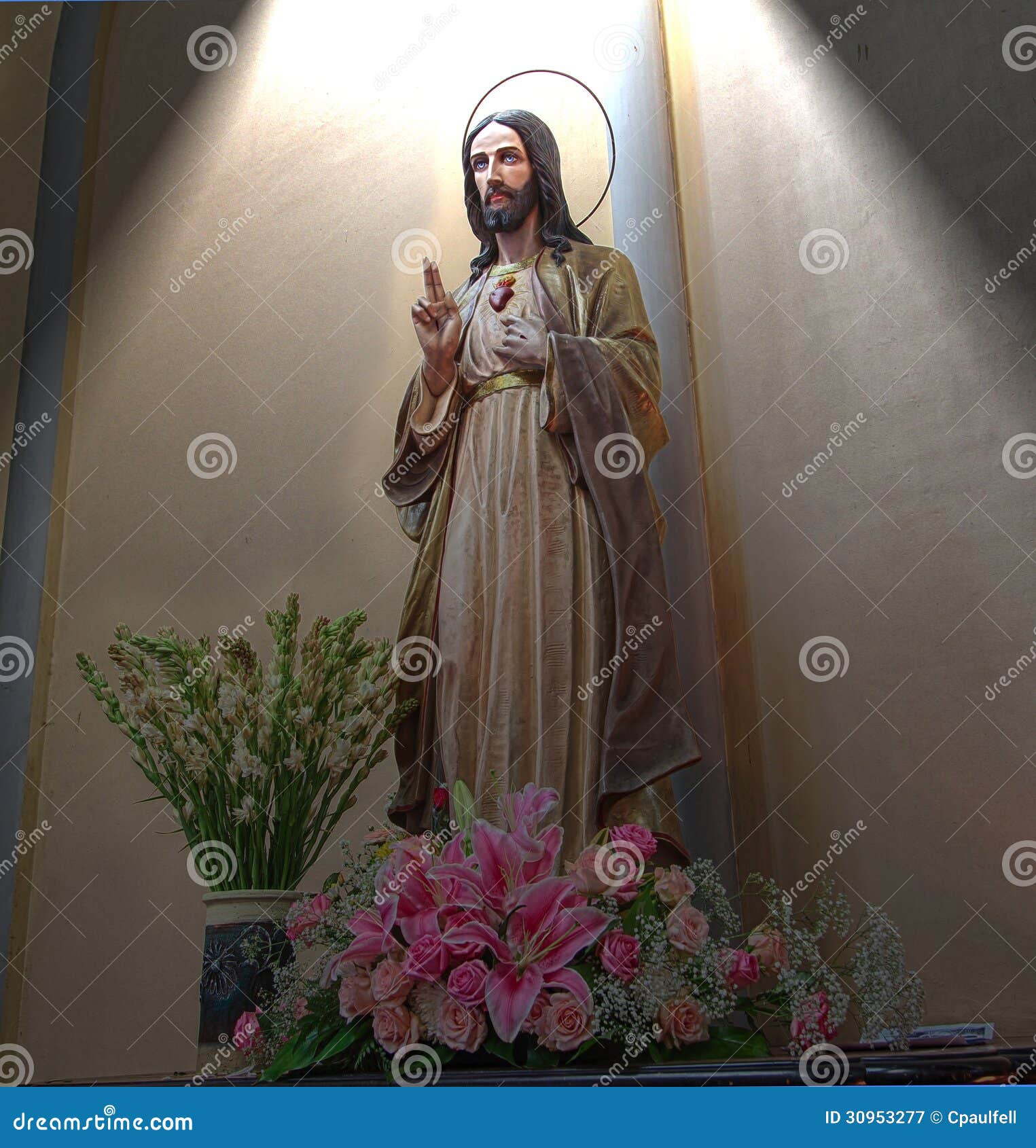 Jesus stock image. Image of chapel, messiah, bible, pray - 30953277