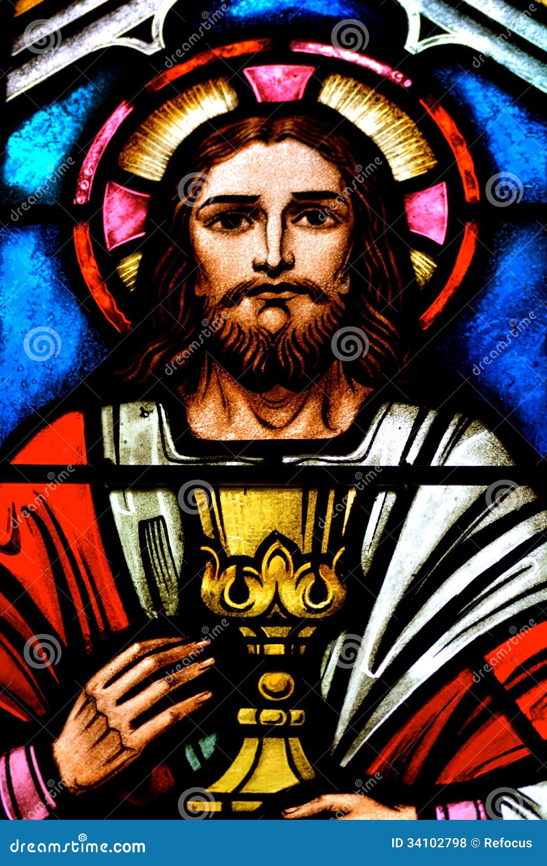 Jesus Halo Royalty Free Stock Photos Image 34102798