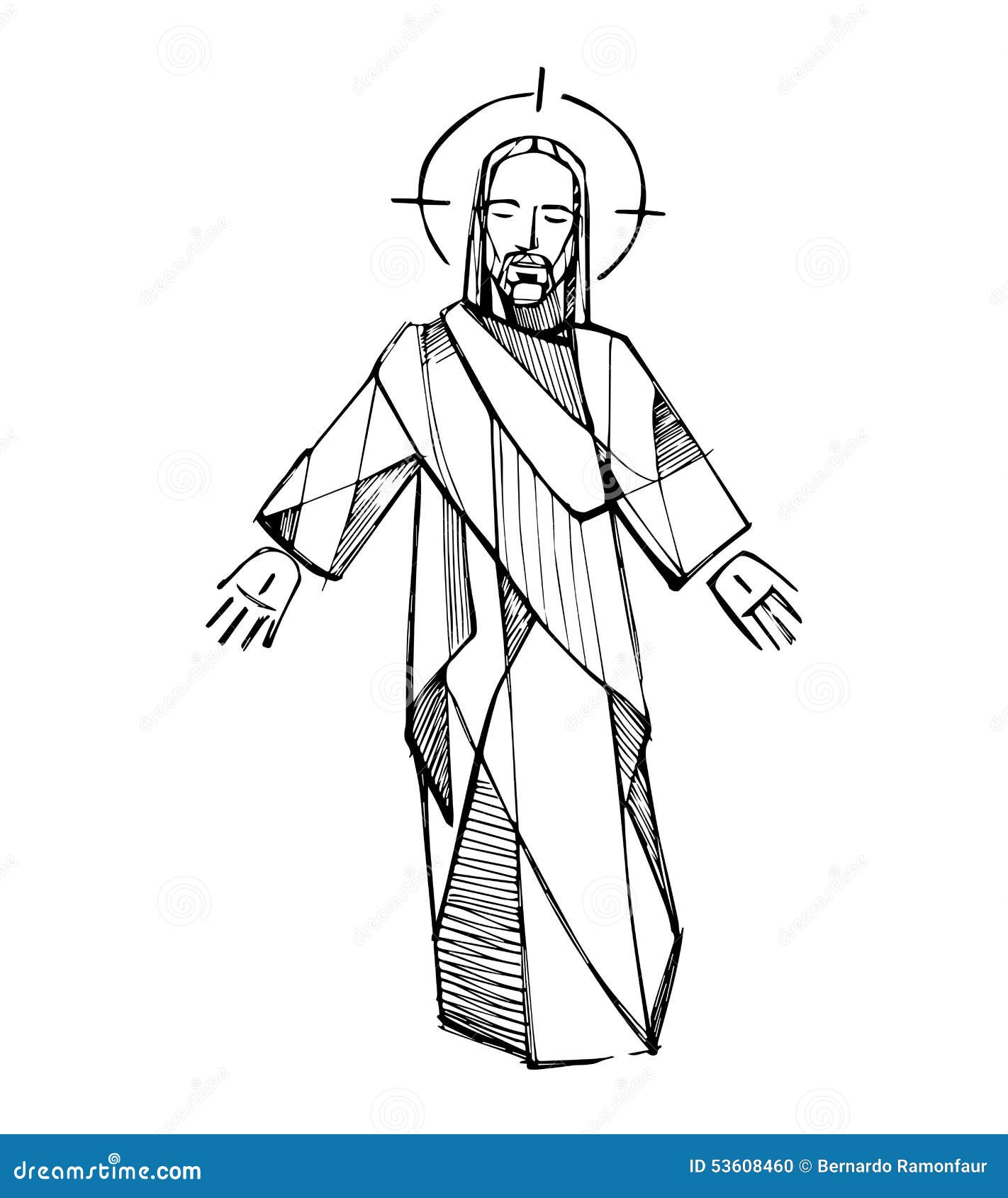 sketch of Jesus face Poster|Religious poster Paper Print - Religious  posters in India - Buy art, film, design, movie, music, nature and  educational paintings/wallpapers at Flipkart.com