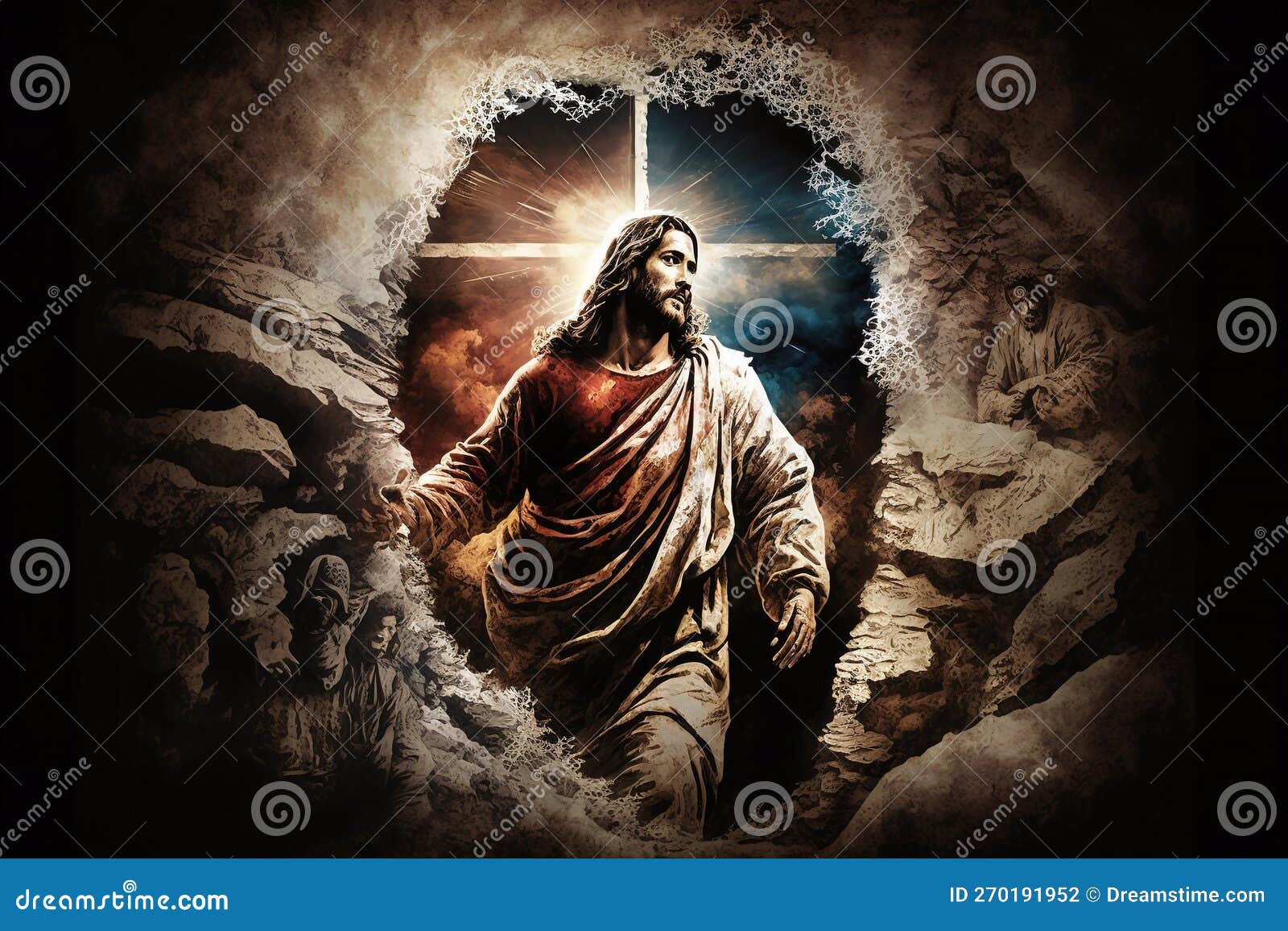 prompthunt: jesus looking into a portal hopping and time warping with  reckless abandon, masterpiece digital painting by Greg Rutkowski, Alex  Grey, artstation, 4k wallpaper