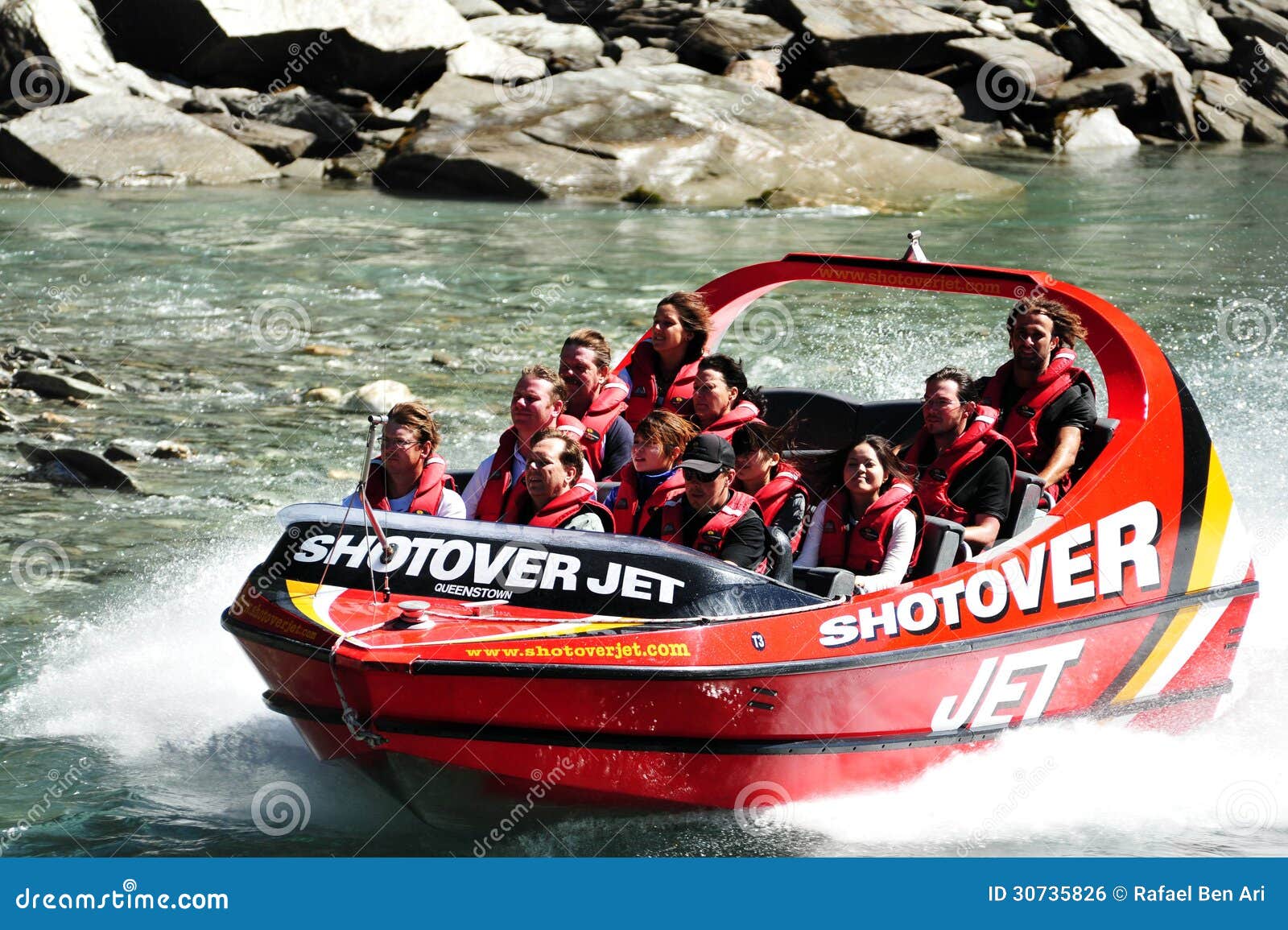 Jet Boat In Queenstown New Zealand Editorial Photo - Image ...