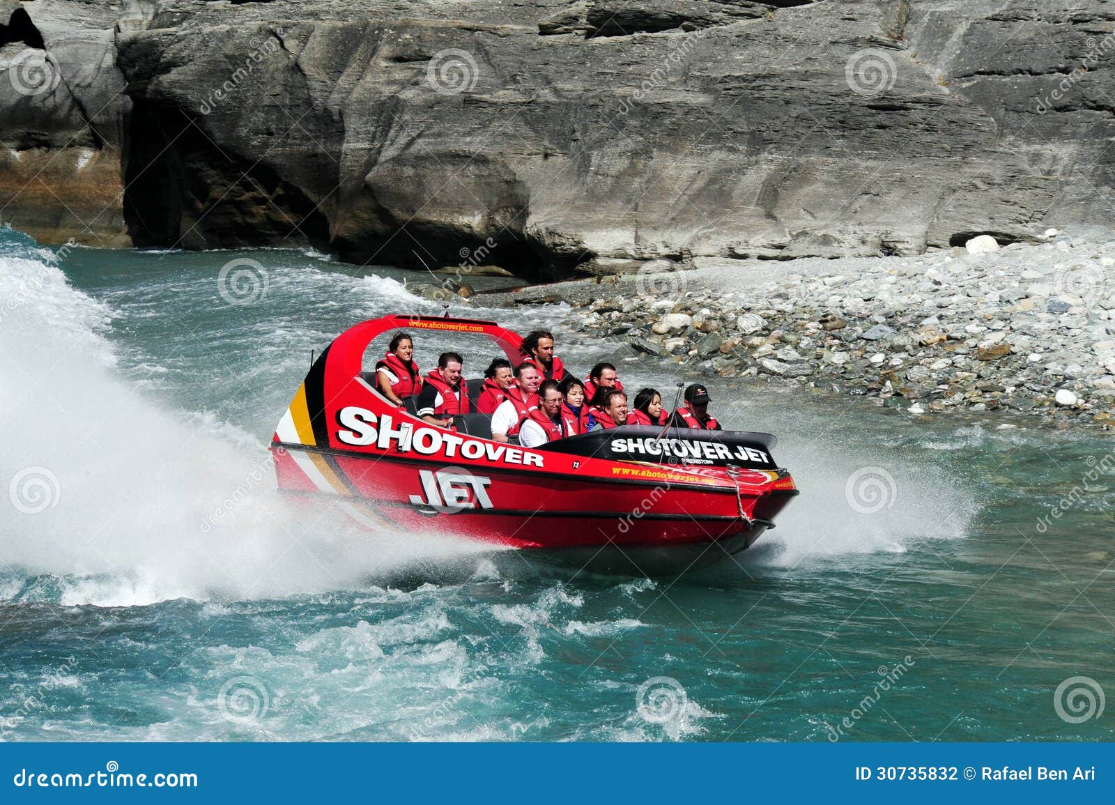 Jet Boat In Queenstown New Zealand Editorial Photography ...
