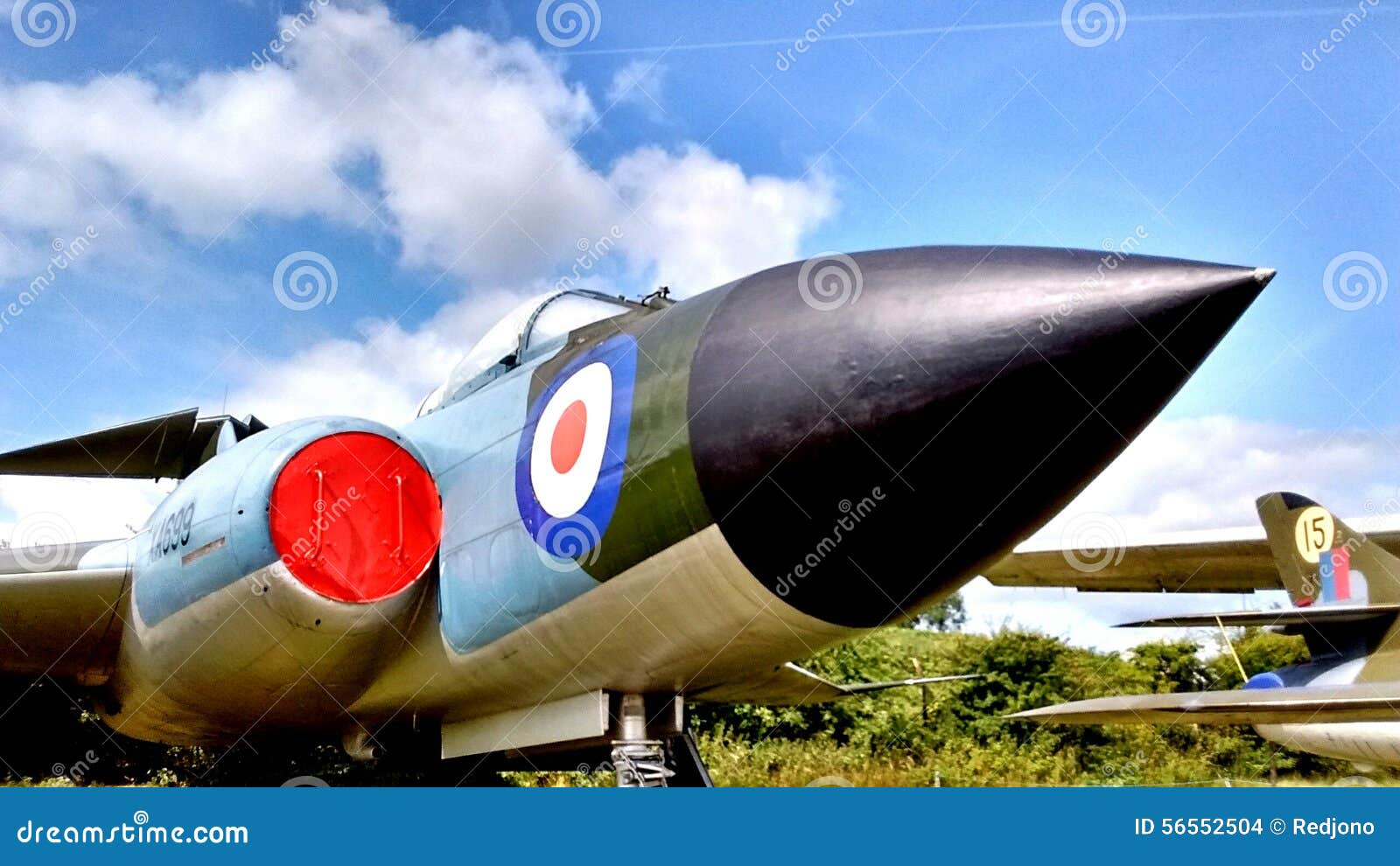 Gloster Javelin FAW.5 Jet Fighter Stock Photo Image of aircraft
