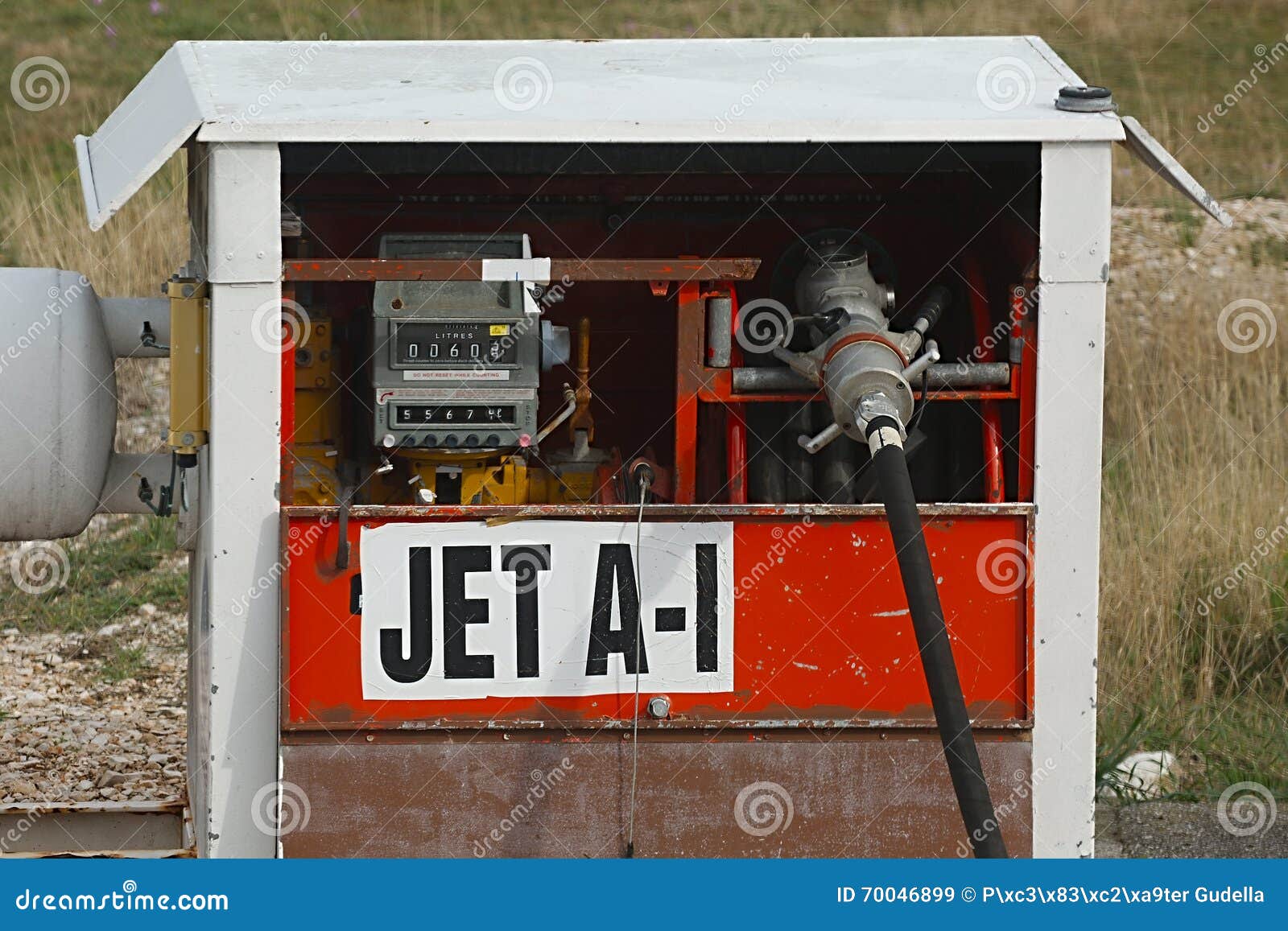 Jet Fuel Pump stock image. Image of rural, aircraft, refuel 70046899