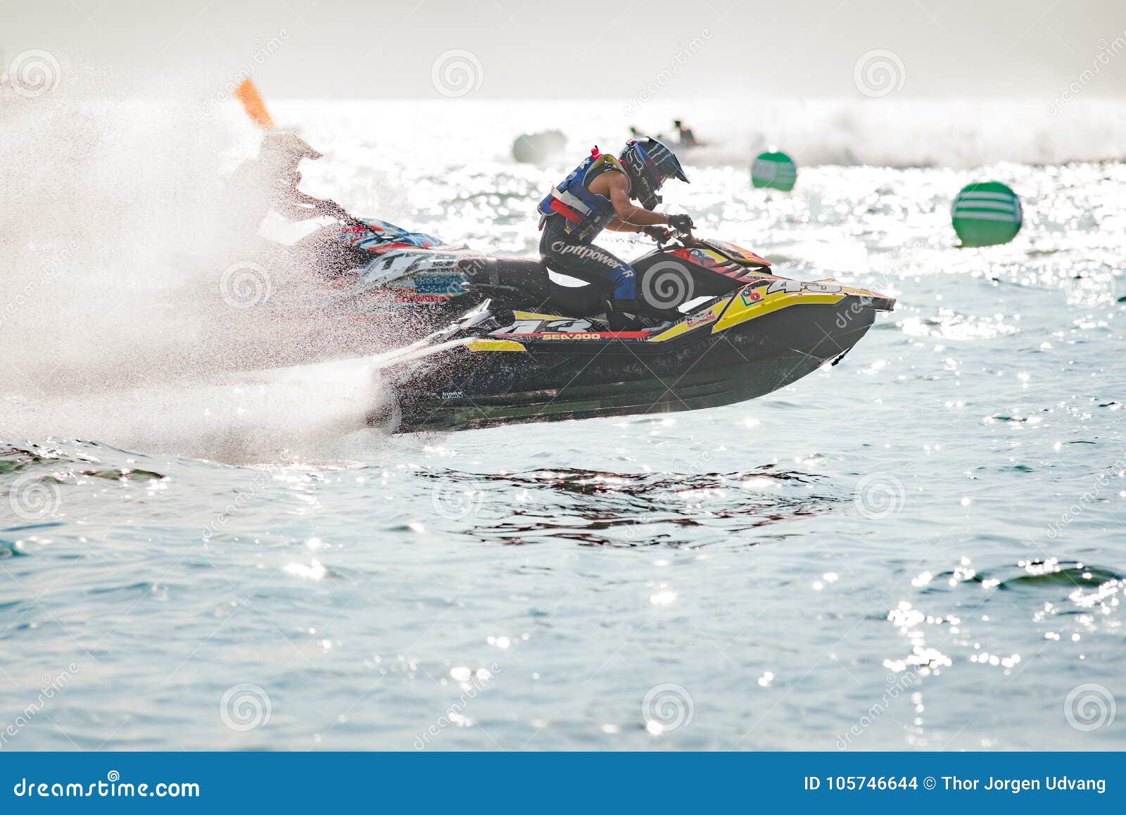 Jet Ski World Cup 2017 in Thailand Redaktionelles Stockbild Bild von