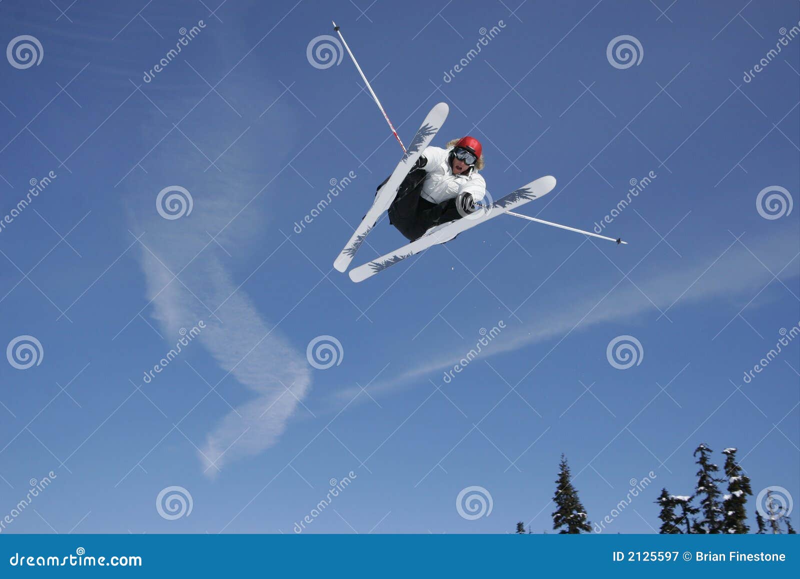 Jetstream Ski Jump stock image