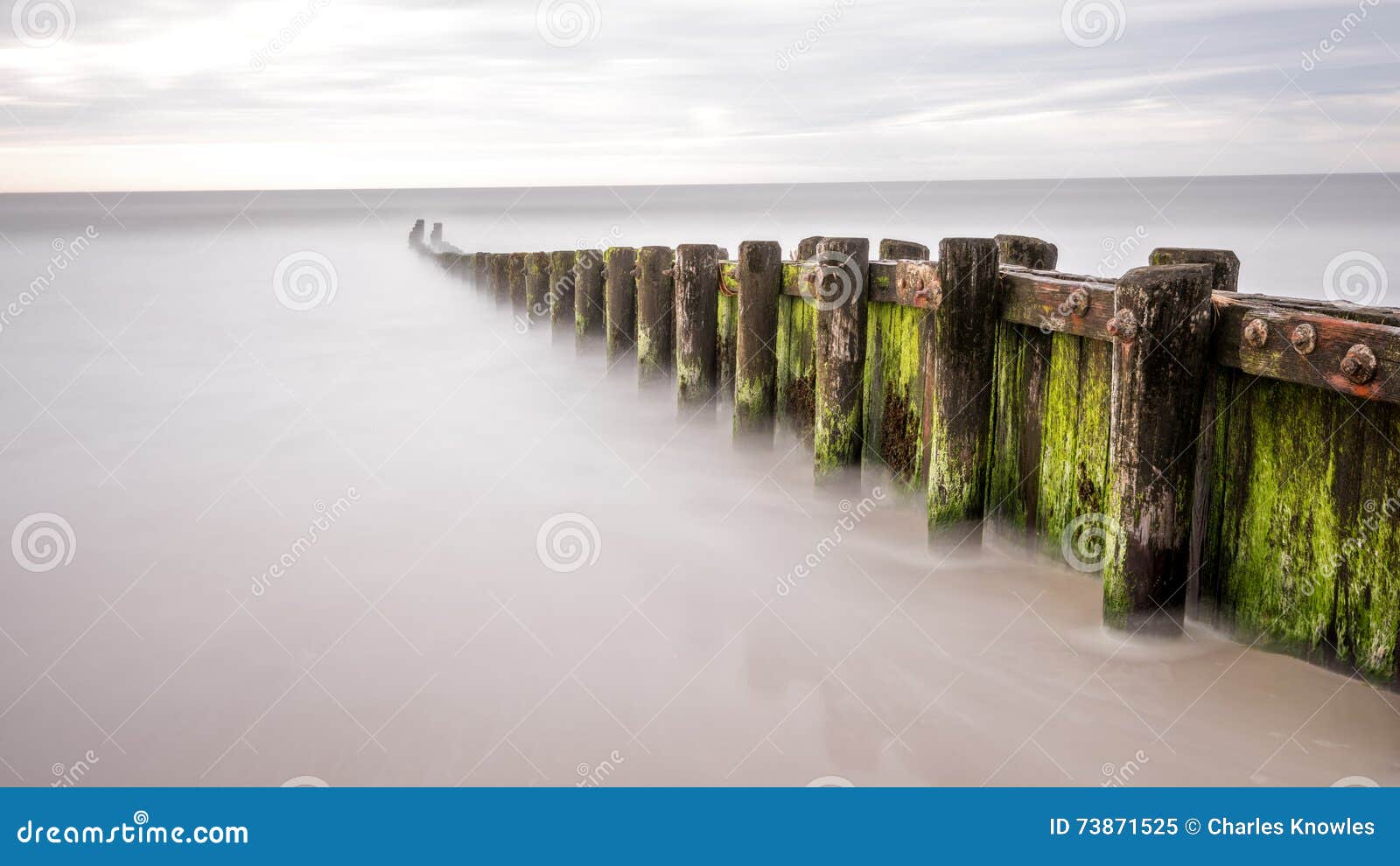 Jetty Leads into Ocean in New Jersey Stock Image Image of jersey