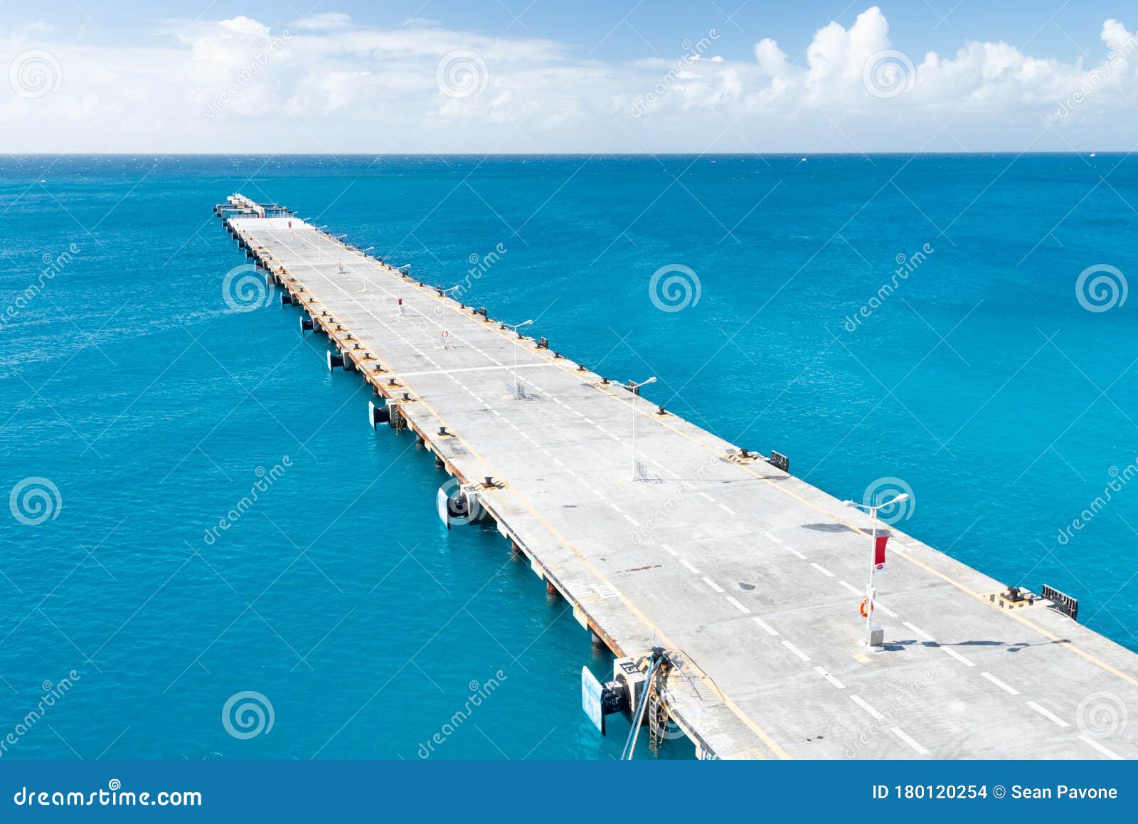 Jetty at a Port stock photo. Image of afternoon, large - 180120254