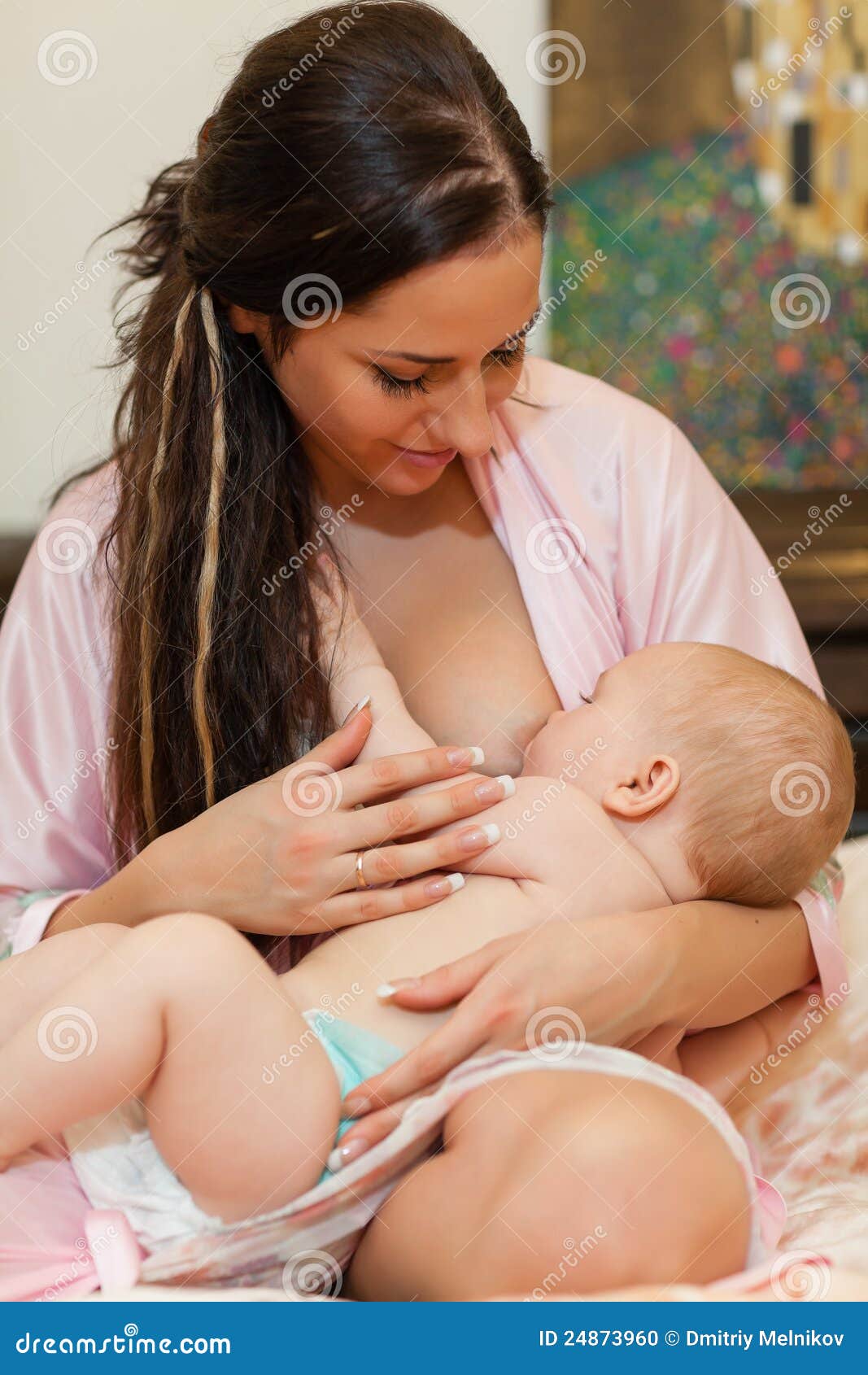 Мама с большой грудью дочь