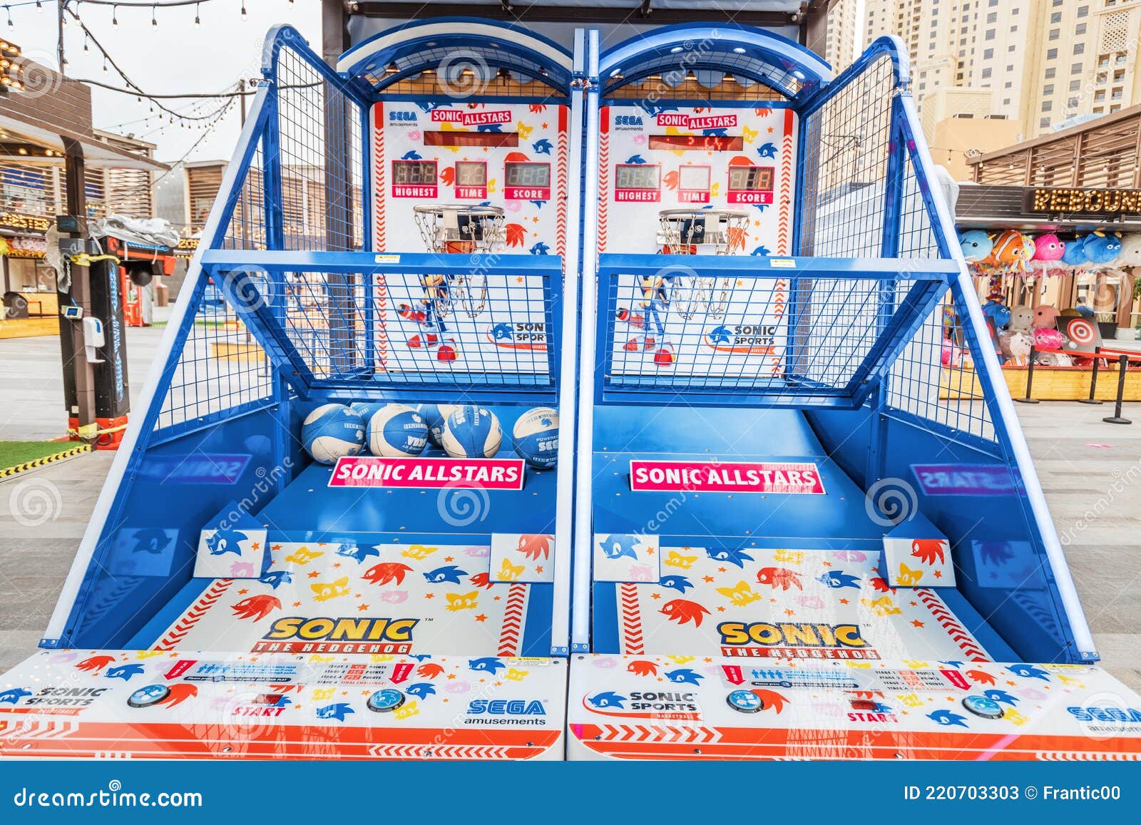 Jeu d'arcade de basket-ball pour enfants