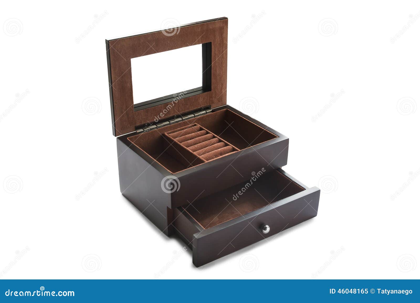 Jewel box stock image. Image of brown, beautiful, jewelry 46048165