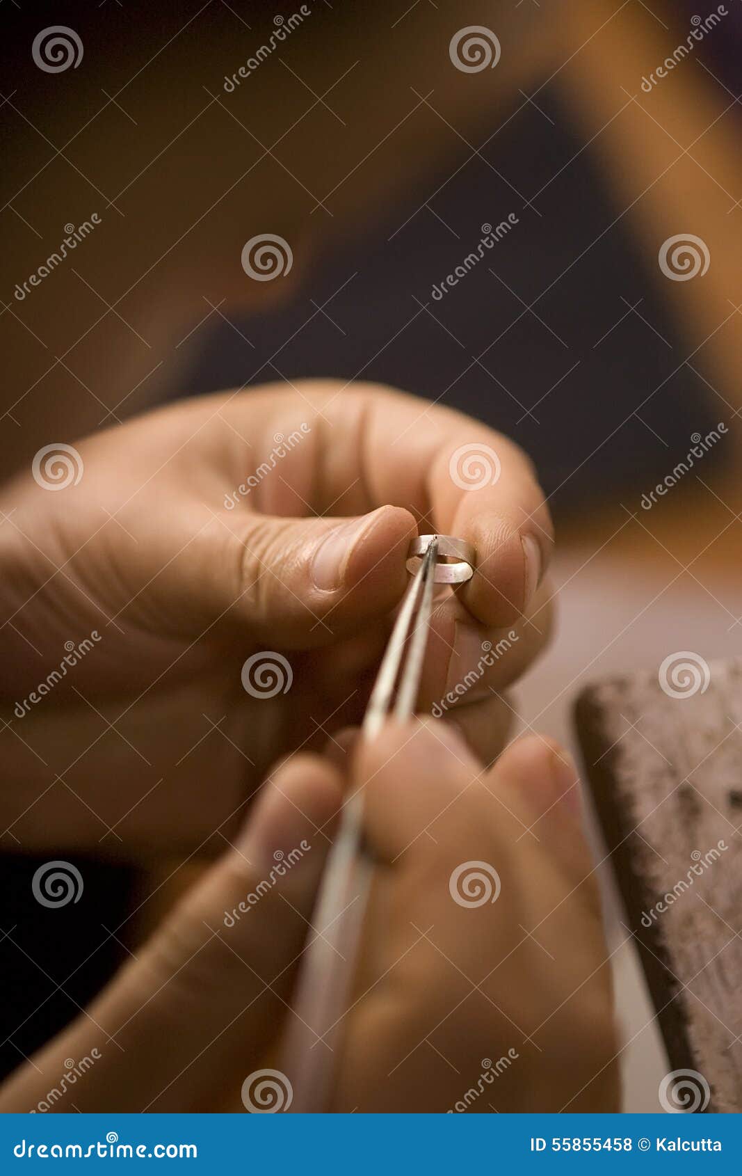 Jeweler Making Jewelry. Handwork. Stock Photo Image of goldsmith