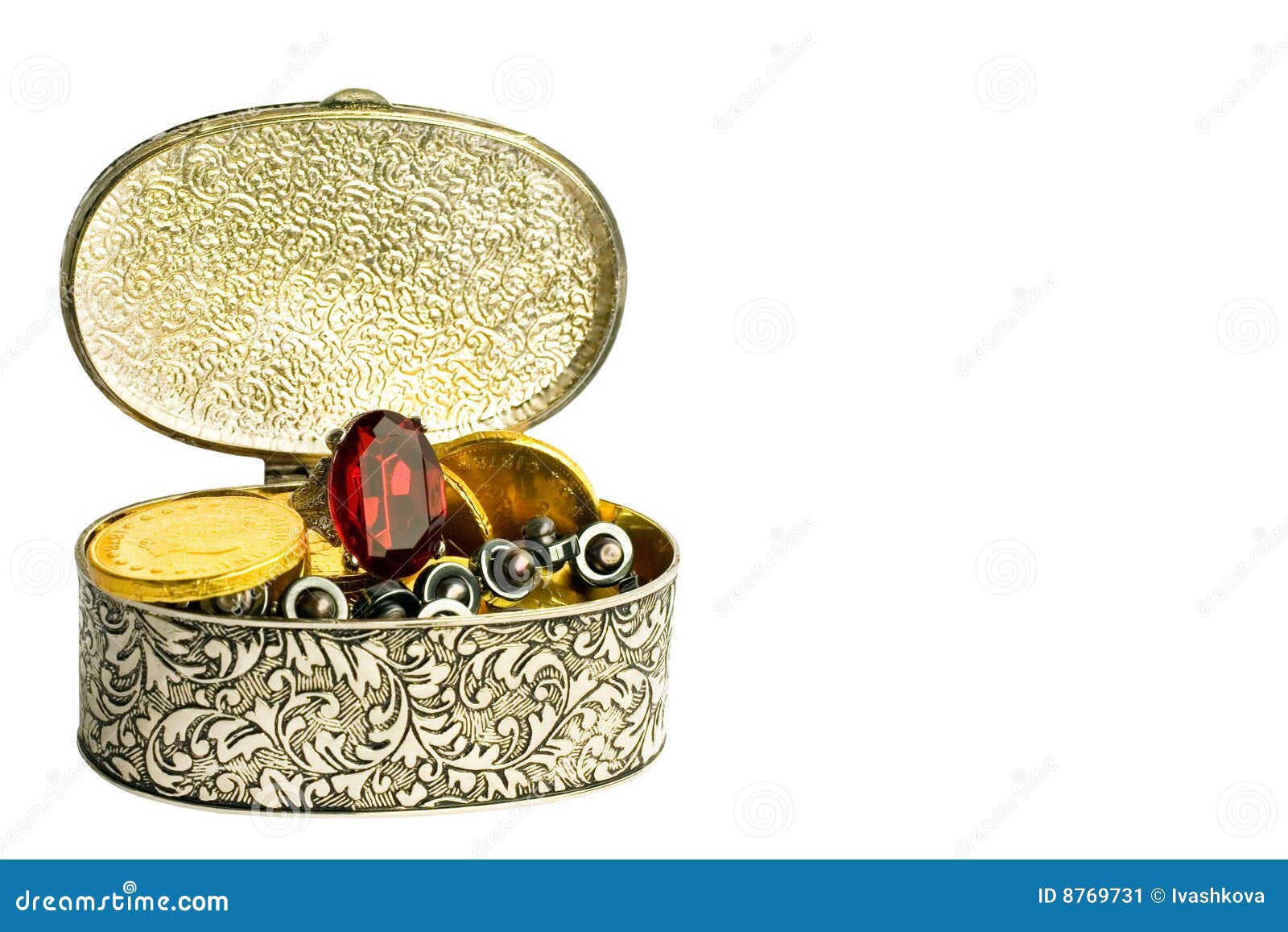 Jewelry box stock image. Image of stone, inheritance, pearls 8769731