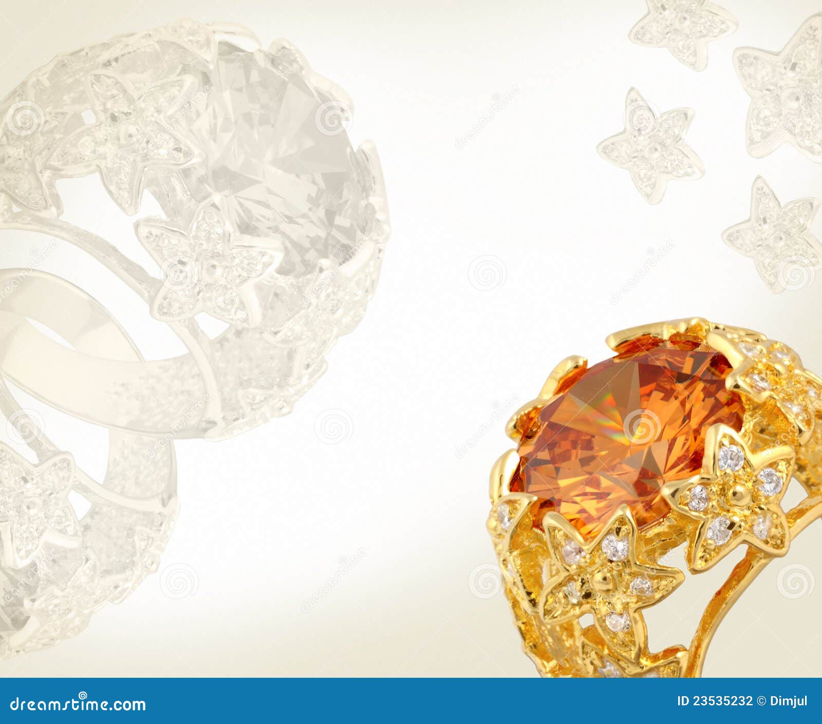 Jewelry Card with Gold Ring Stock Photo Image of card, jewelry 23535232