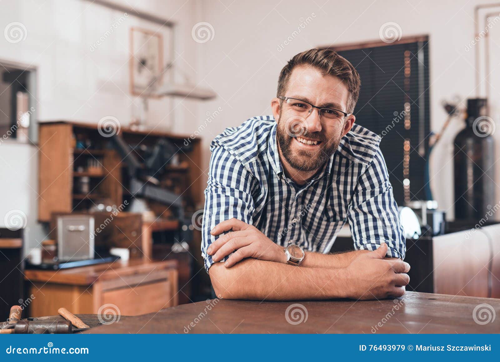 Jewelry Crafting Is My Passion Stock Image Image Of Leaning