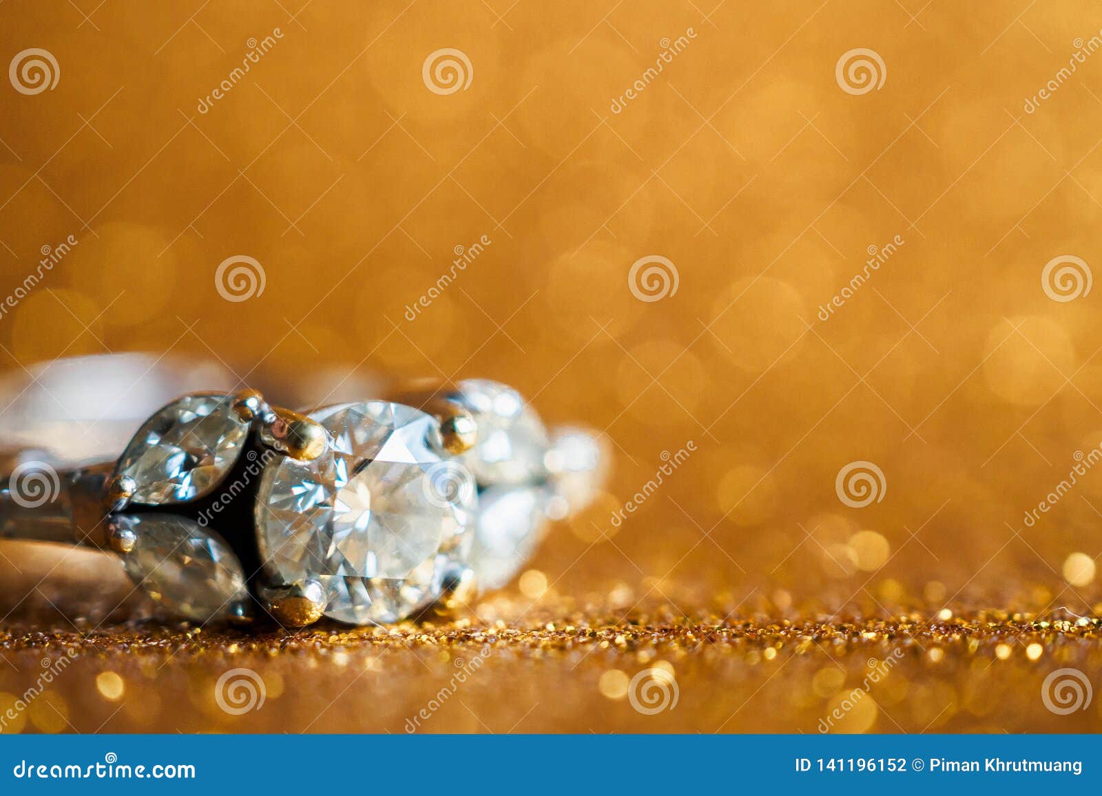 Silver White Diamond Jewelry Background Or Christmas Snow Glitter