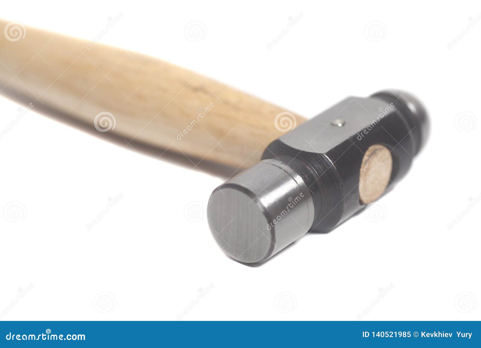 Jewelry Hammer Isolated on White Background Stock Image Image of