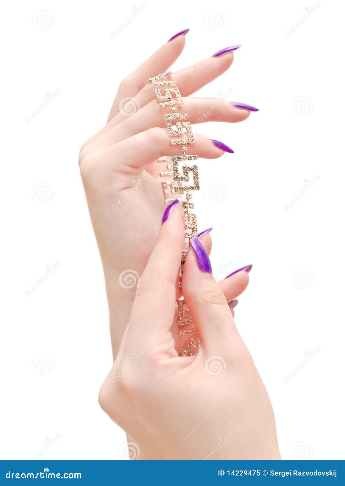 Jewelry in hands stock image. Image of jeweller, holding 14229475