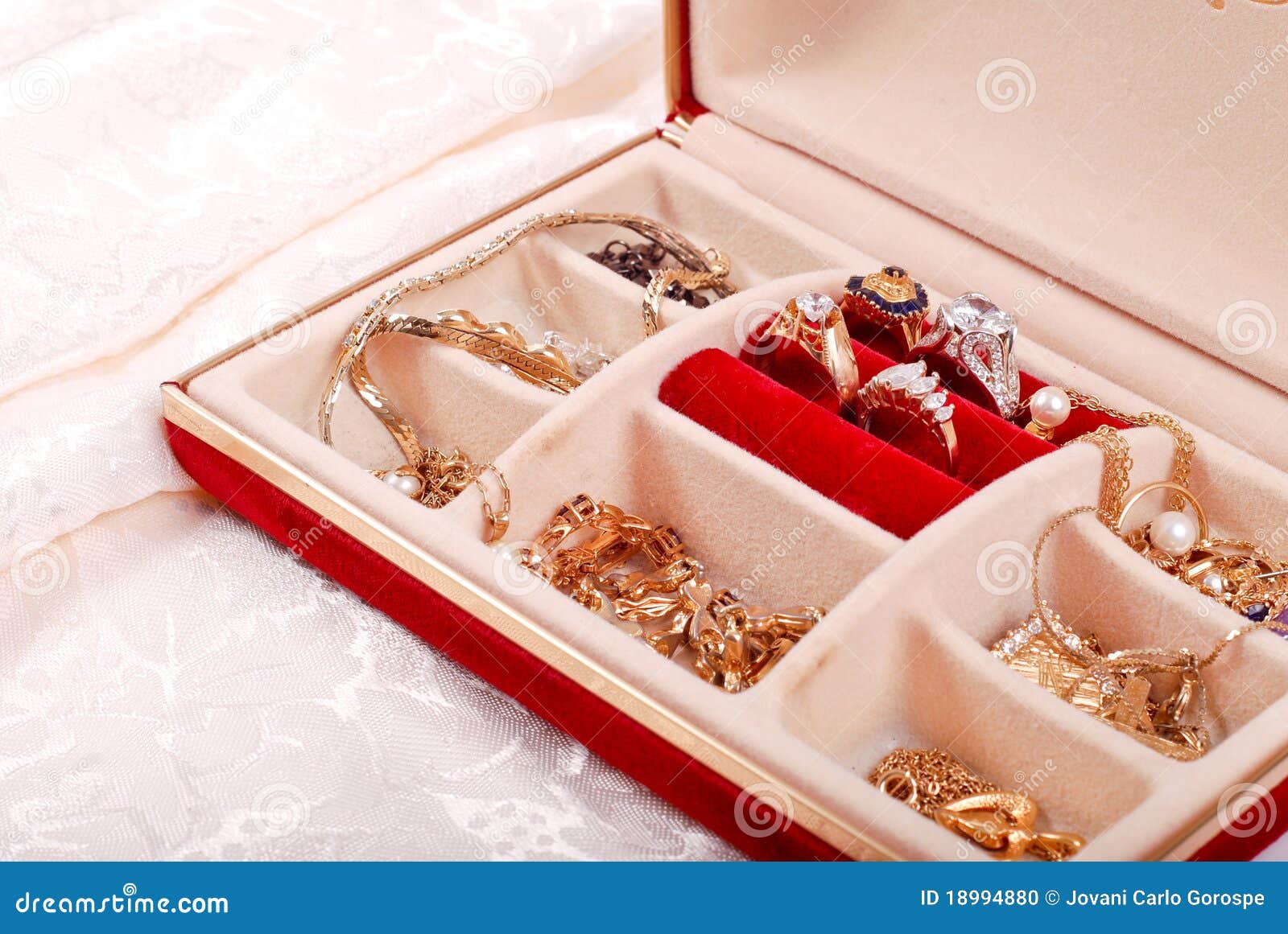 jewelry in jewelry box