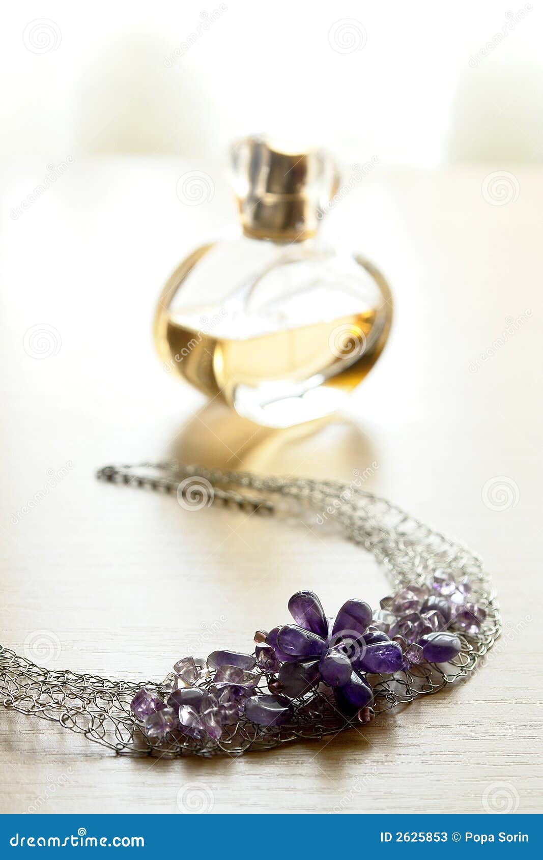 Jewelry and perfume bottle stock image. Image of fashion 2625853