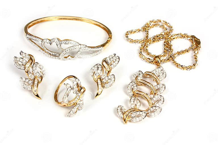 Jewelry set stock image. Image of fashion, pendants, design - 12473989