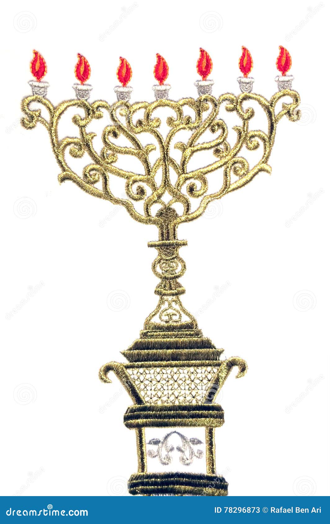 Jewish Menorah Temple stock image. Image of culture, jews 78296873