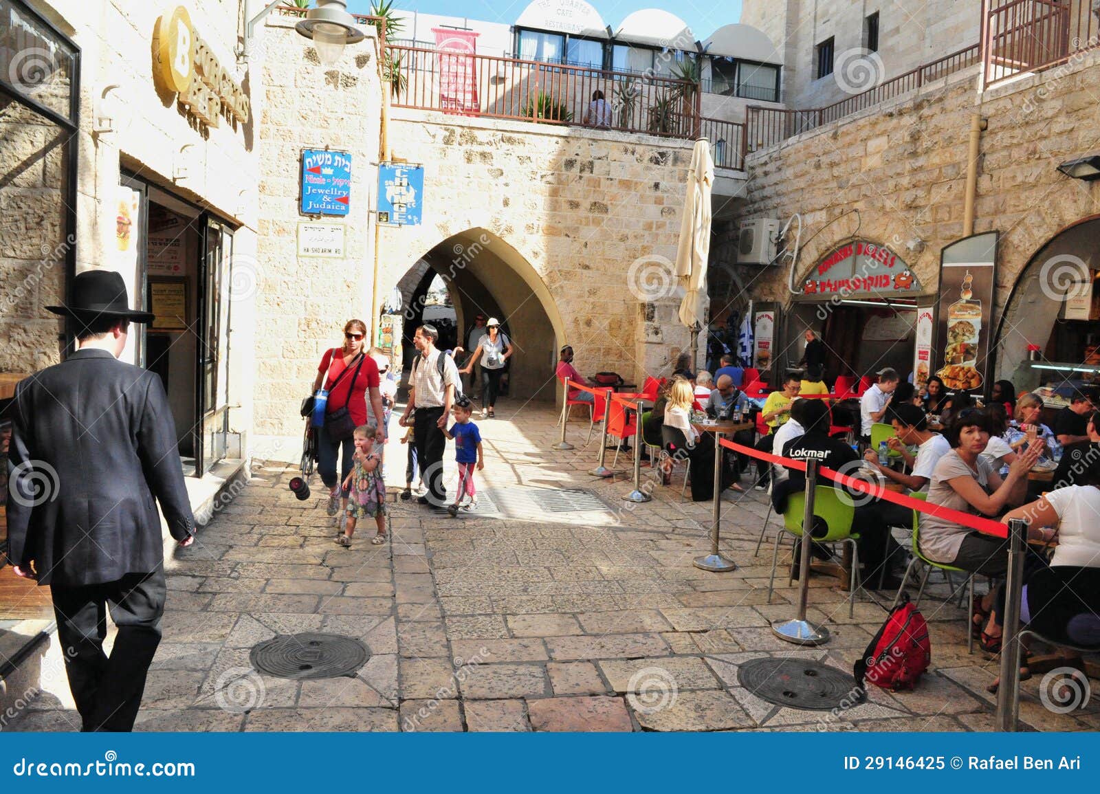The Jewish Quarter in Jerusalem Israel Editorial Image Image of