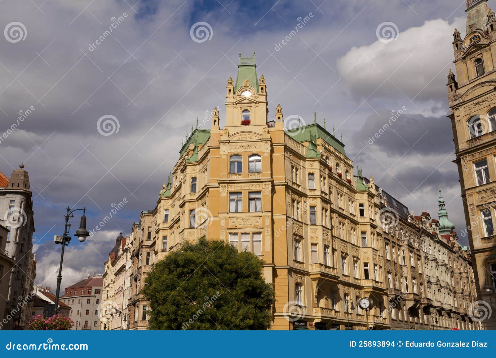 Jewish Quarter, Prague stock photo. Image of power, jewish - 25893894