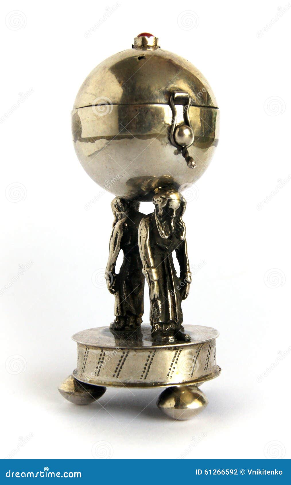 Jewish Ritual Art Objects Silver Spice Box Stock Photo Image of mark