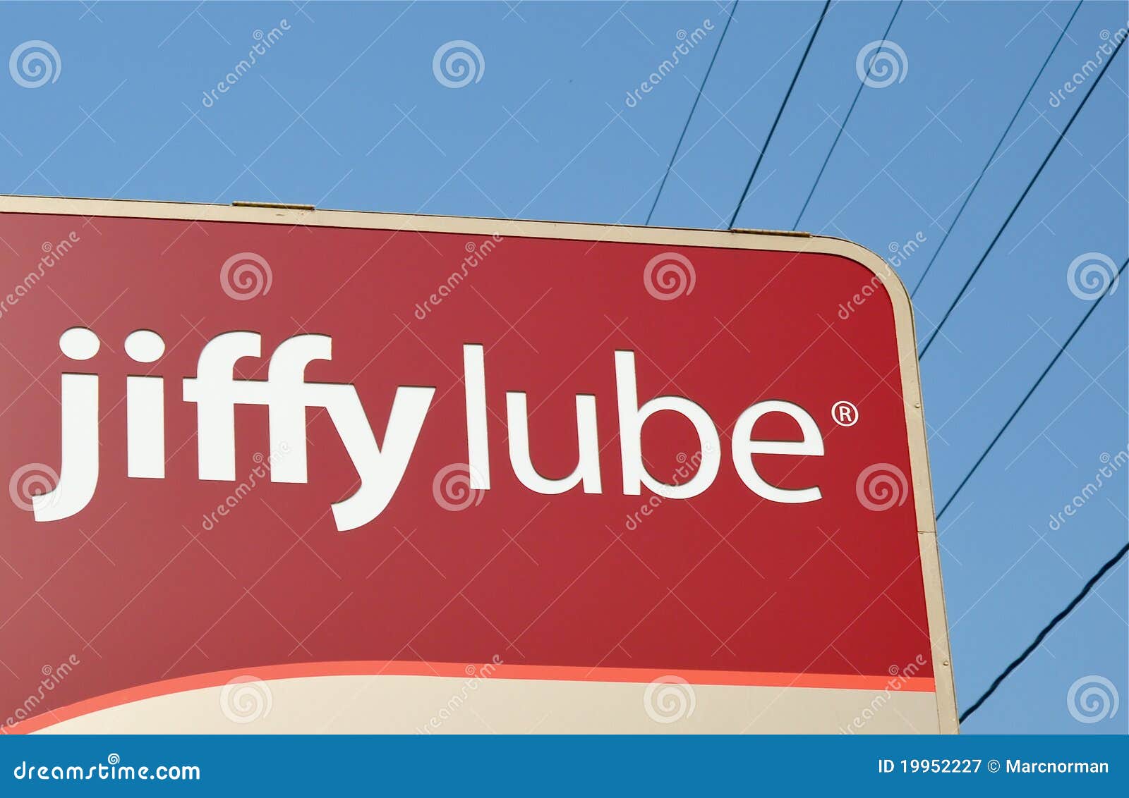 Jiffy Lube sign editorial photography. Image of service 19952227