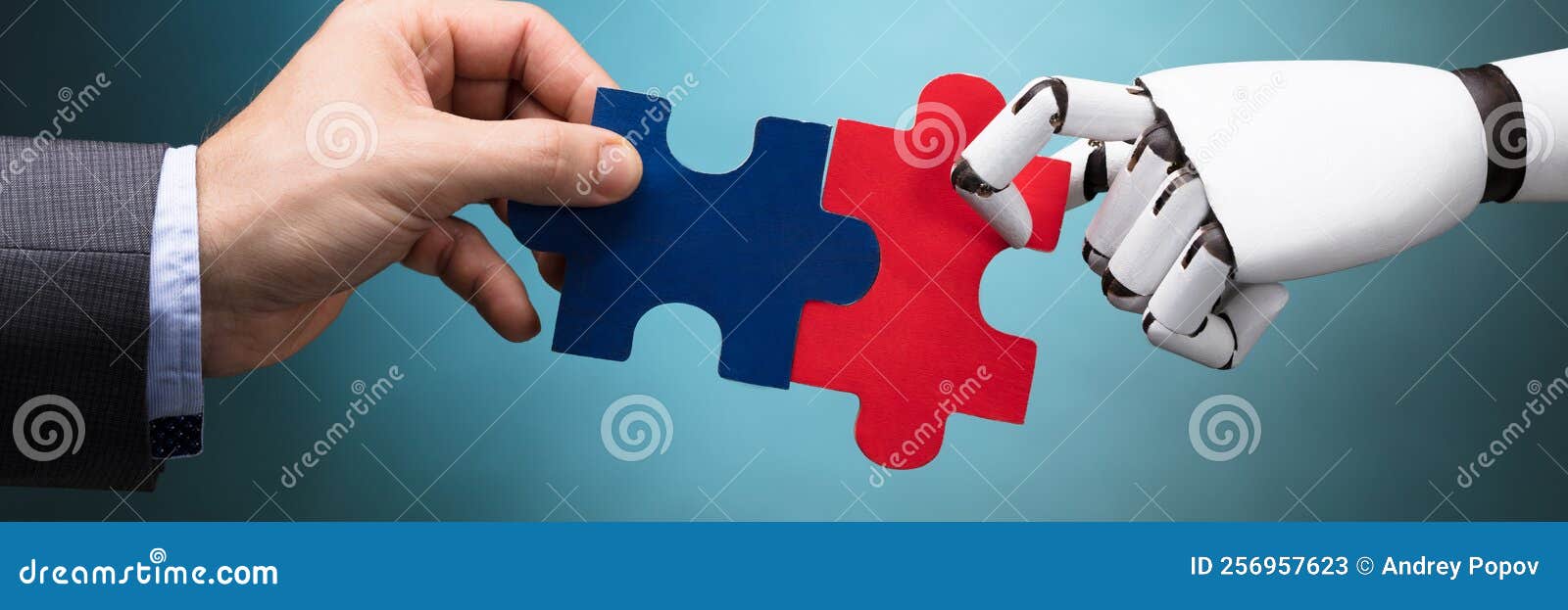 jigsaw puzzle ai robot pieces