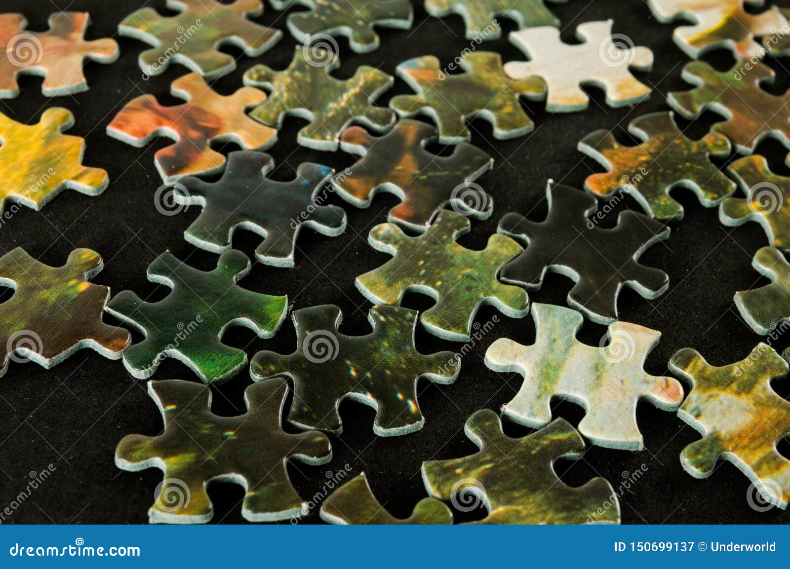 Jigsaw puzzle Background stock image. Image of problem - 150699137
