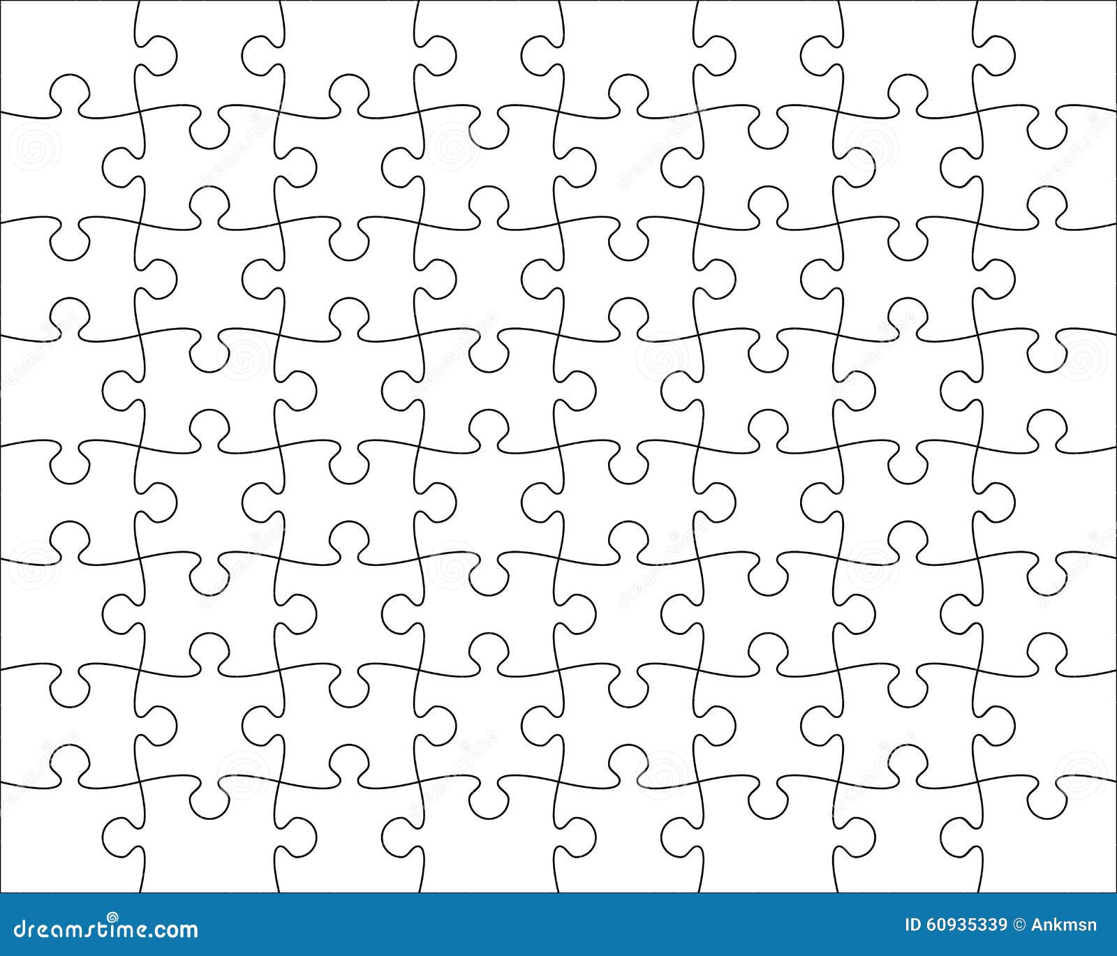 textbook Rubber Sobriquette Jigsaw Puzzle Template Editable Blend Stock Vector - Illustration of group,  construction: 60935339