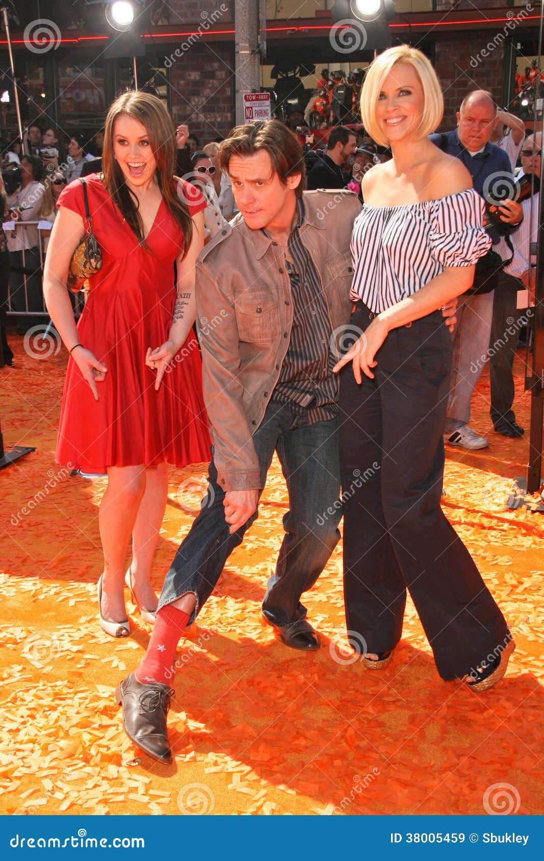 Jim Carrey Jenny Mccarthy Redaktionelles Stockbild Bild Von Horton 38005459